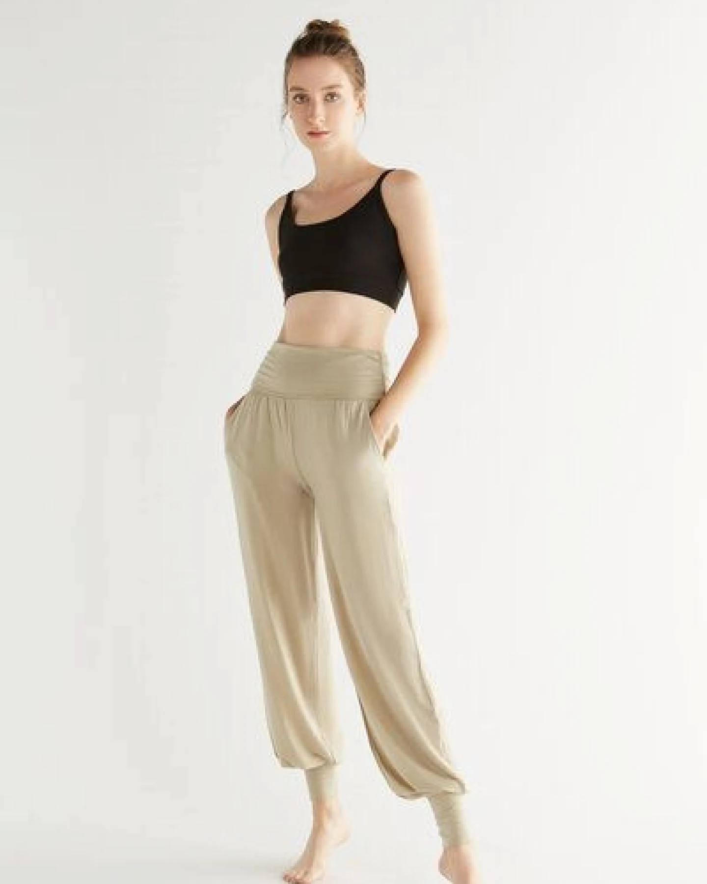 True North Damen Yogahose aus Tencel Lyocell Hose T1320 – Ansicht 2