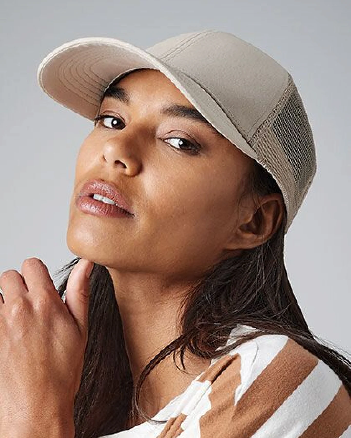 Beechfield Organic Cap mit Kunstoffverschluss aus Bio - Baumwolle – Ansicht 2