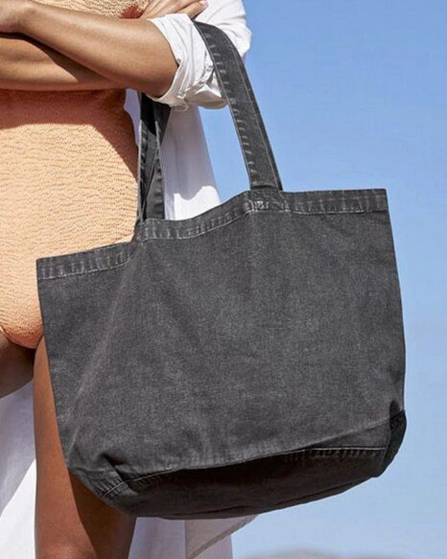 Westford Mill SchultertascheTragetasche Umhängetasche Einkaufstasche Shopper Strandtasche – Ansicht 2