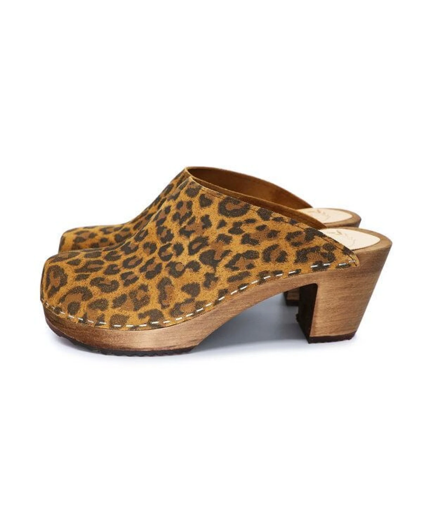 LIV - schwedische Holz Clogs von me&myclogs - high mid heel – Ansicht 2