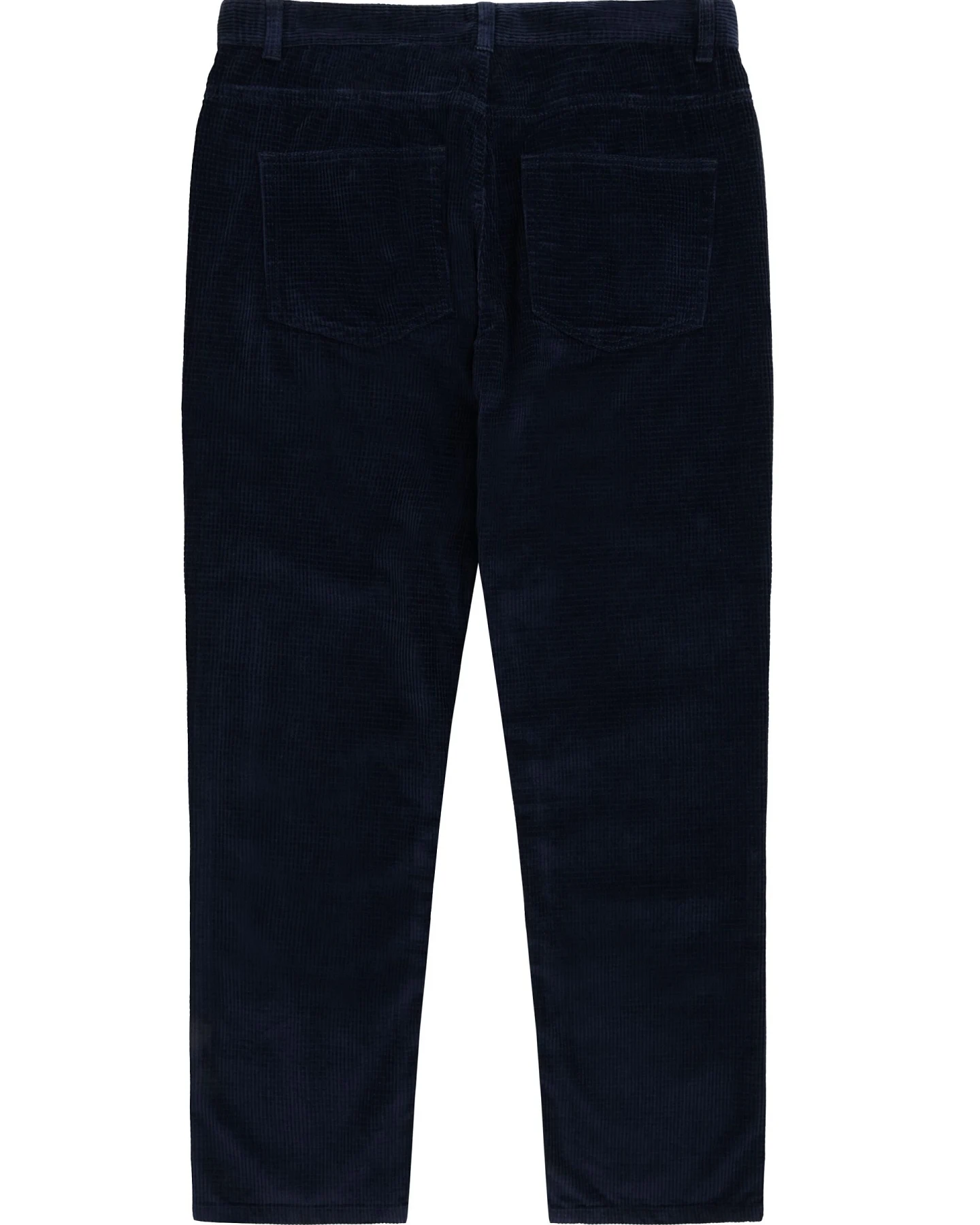 KnowledgeCotton Apparel Herren vegan Hose Corduroy Chuck 5 Pocket Night Sky Navy – Ansicht 2