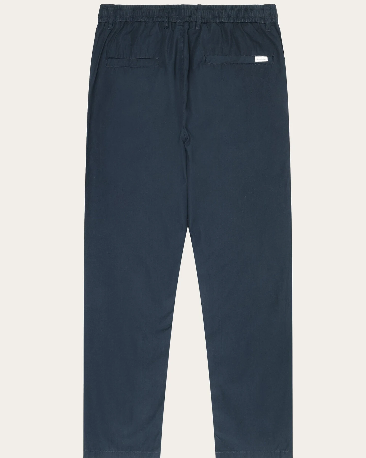 KnowledgeCotton Apparel Herren vegan Chino-Hose Tim Tapered Total Eclipse Navy – Ansicht 2