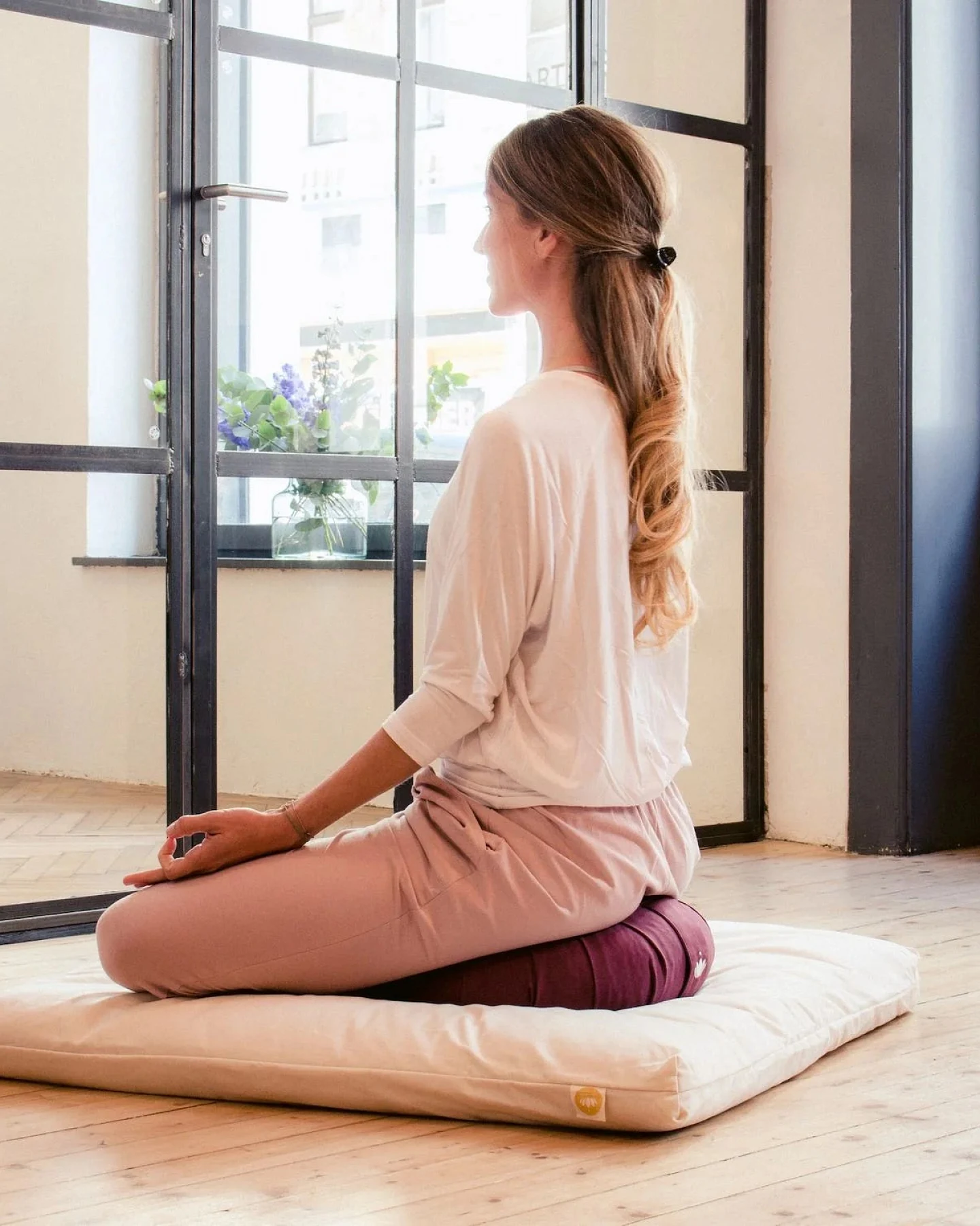 Lotuscrafts Zafu-Meditationskissen Zen – Ansicht 2
