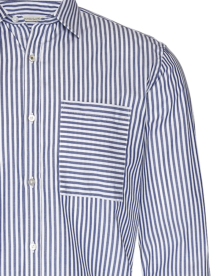 Metro shirt slim bold stripe