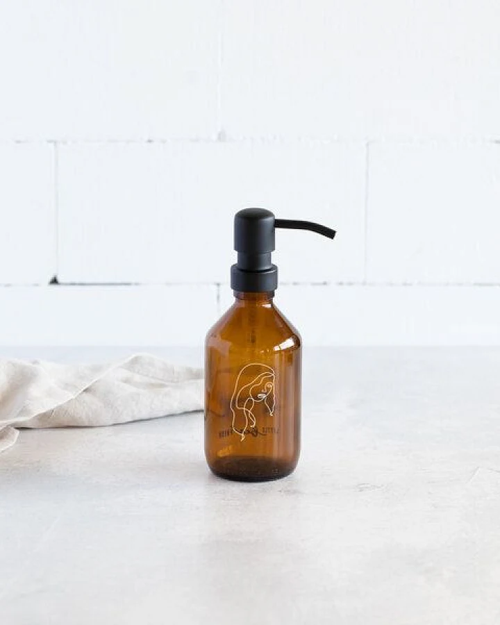 little bee fresh Seifenspender 250ml Braunglas