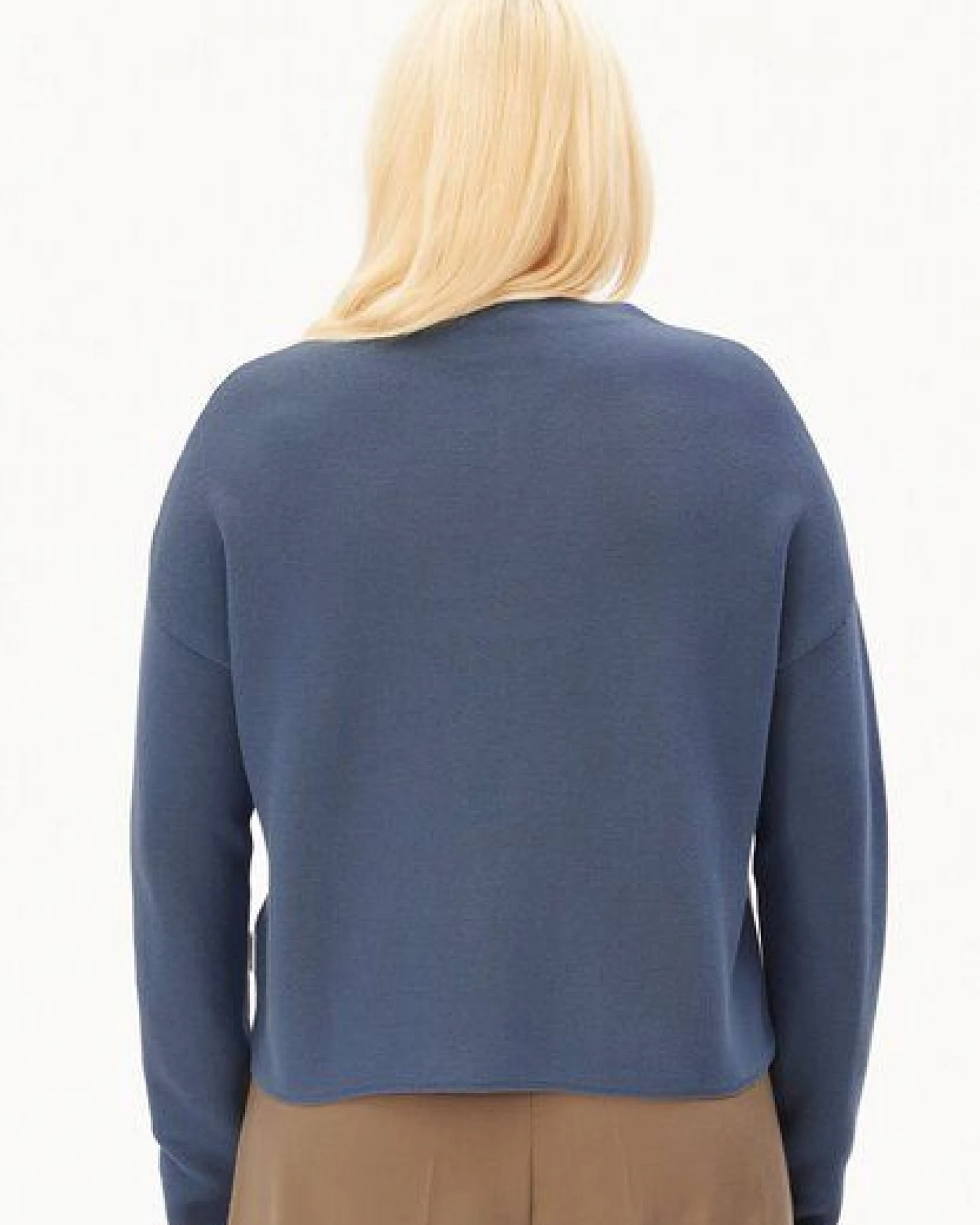 ARMEDANGELS MERINAA LINKS LINKS Damen Strickpullover aus 100% Bio-Baumwolle – Ansicht 2