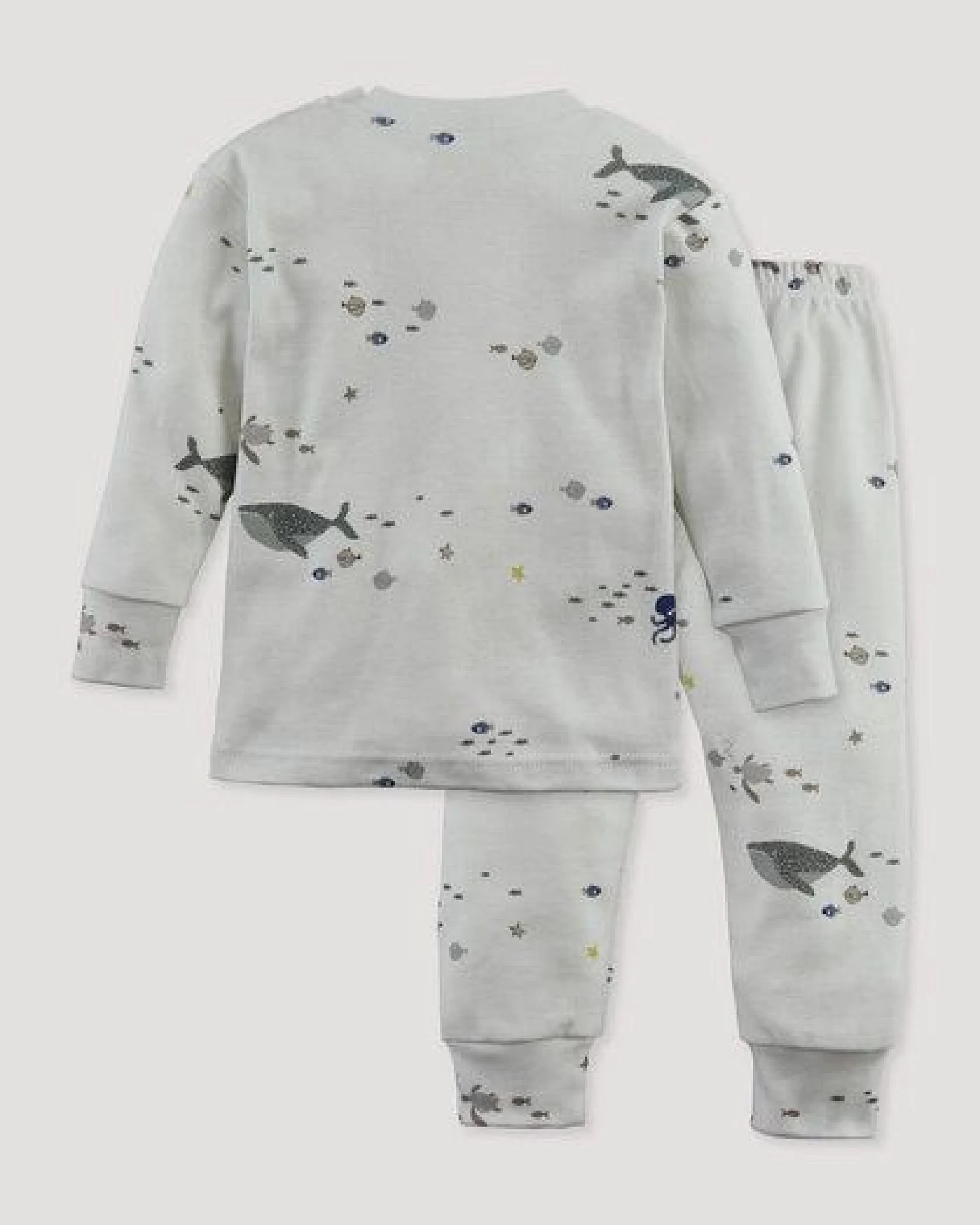 hessnatur Pyjama Regular aus reiner Bio-Baumwolle – Ansicht 3