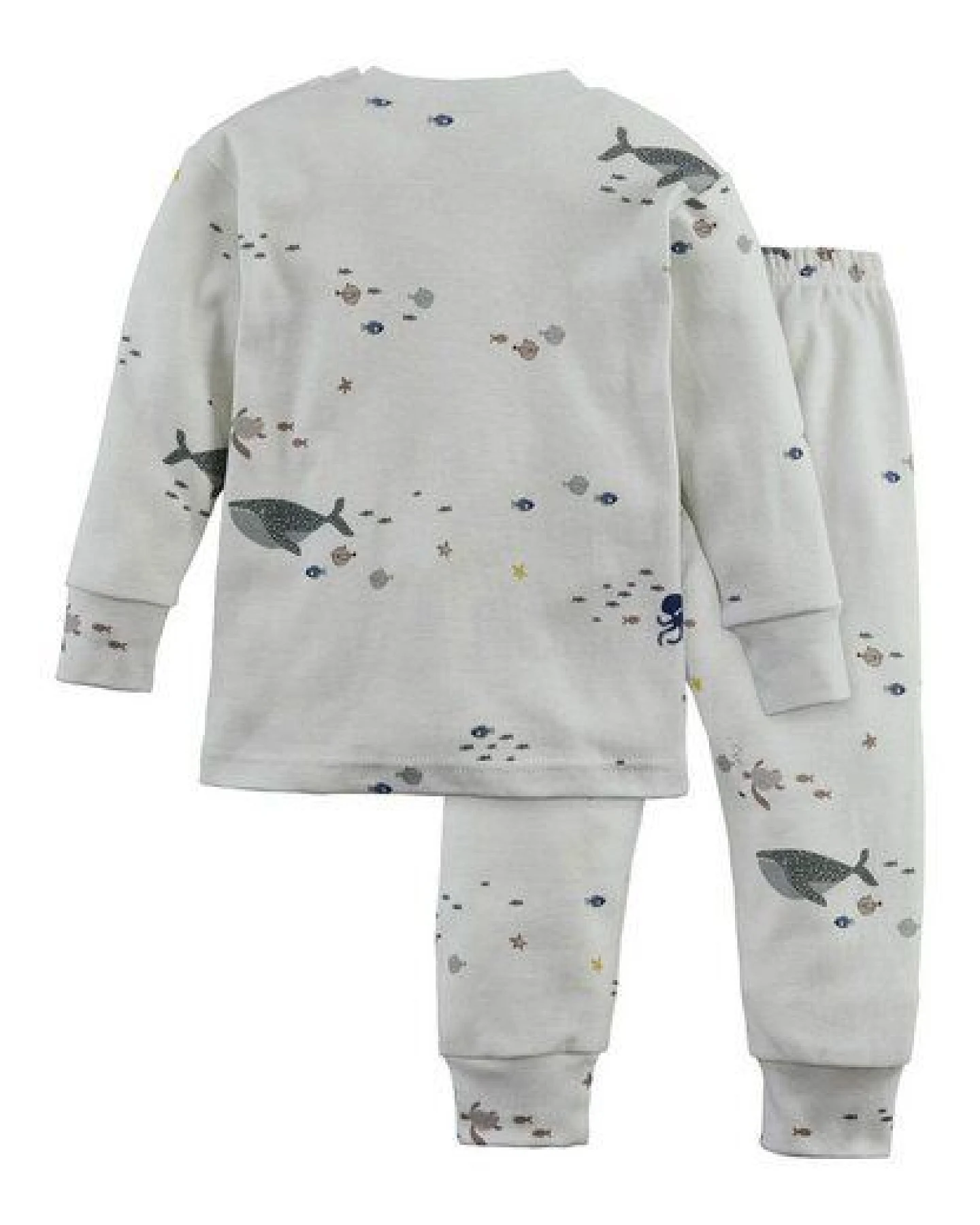 hessnatur Pyjama Regular aus reiner Bio-Baumwolle – Ansicht 4
