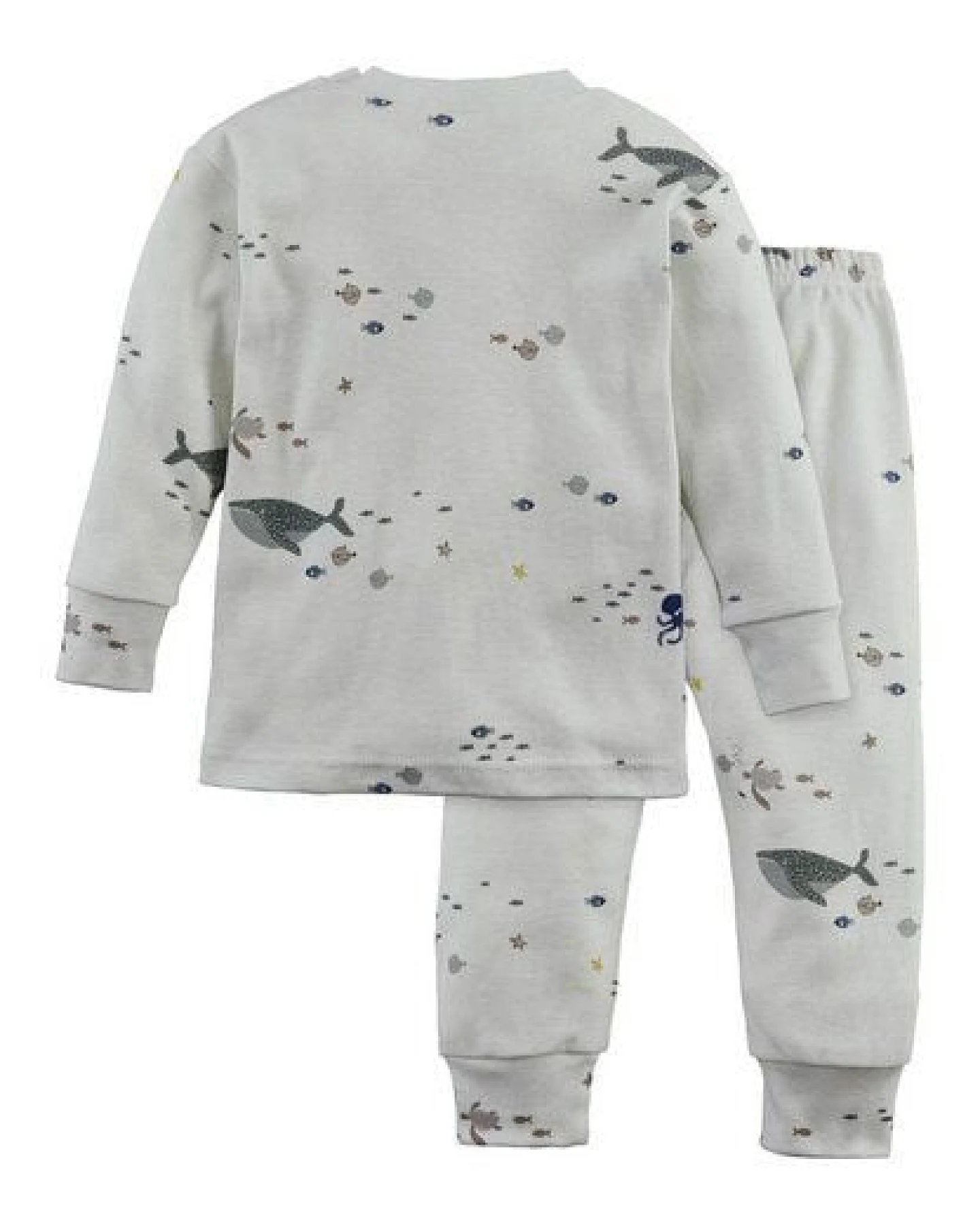hessnatur Pyjama Regular aus reiner Bio-Baumwolle – Ansicht 4