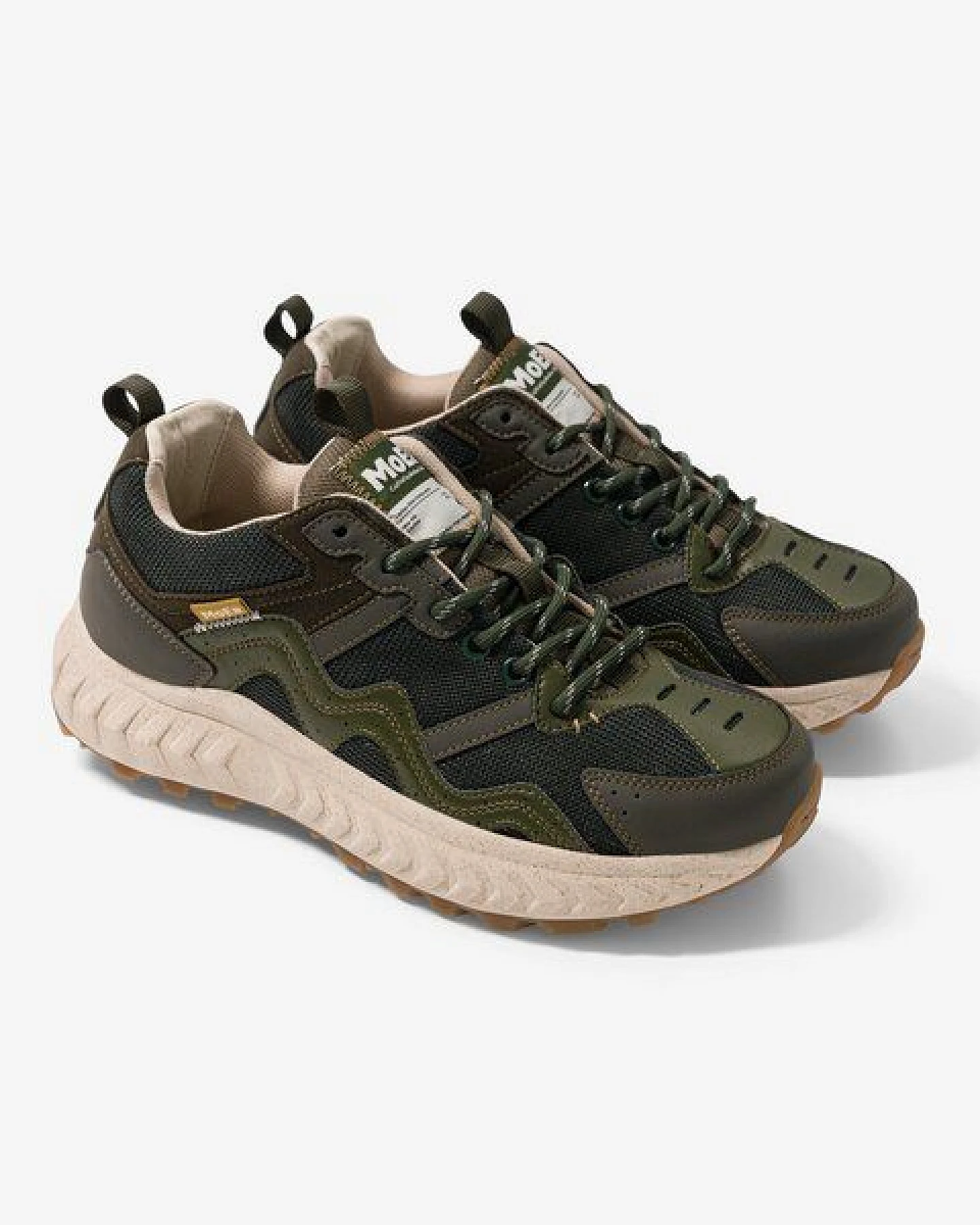 MoEa Sneakers GEN7 - Full Green – Ansicht 3