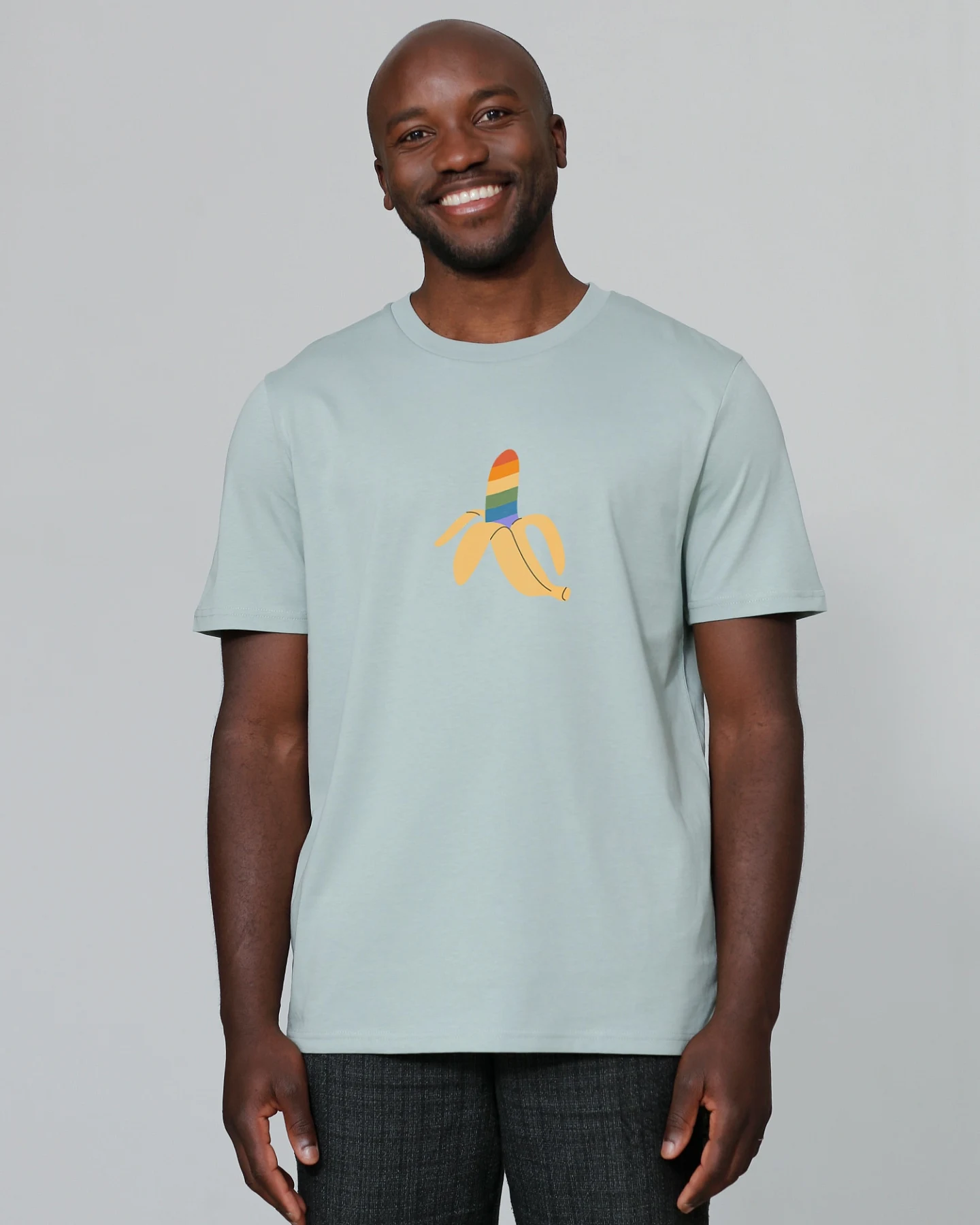 Watapparel T-Shirt Rainbow Banana – Ansicht 2