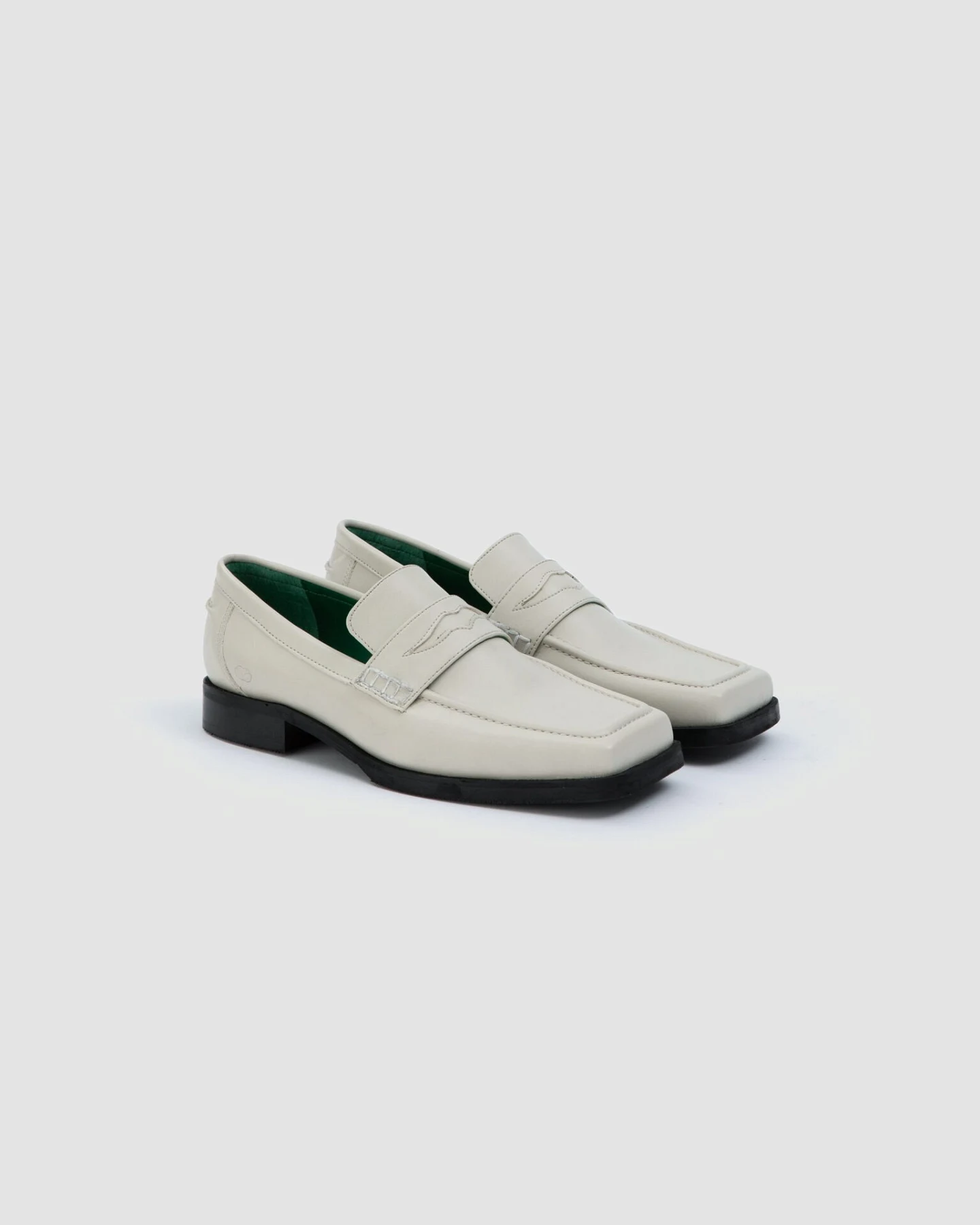 Prev Damen vegan Loafer Joan Jade Weiß – Ansicht 2