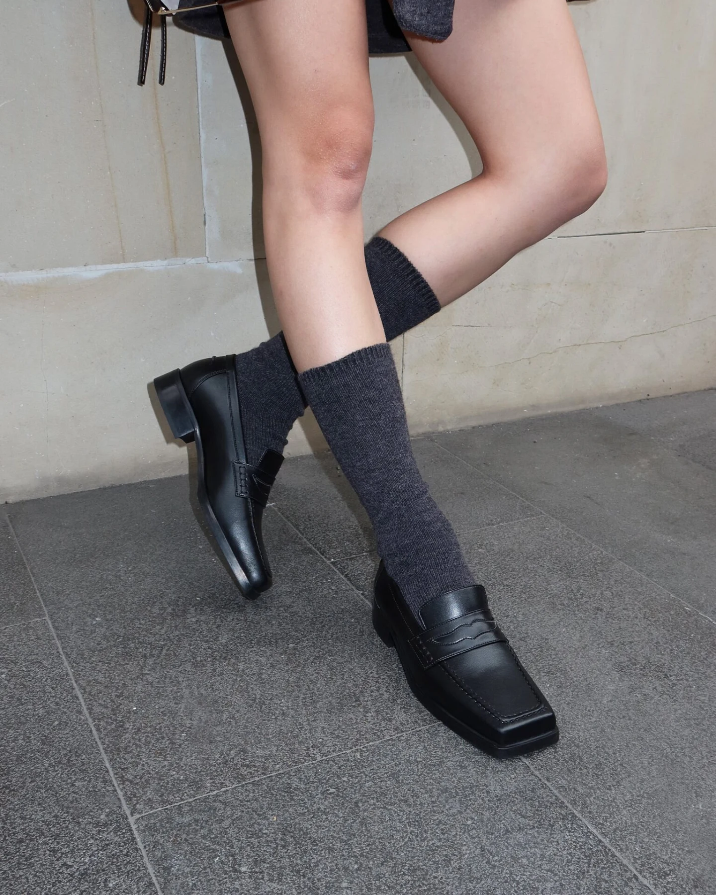 Prev Damen vegan Loafer Joan Mitternacht – Ansicht 2