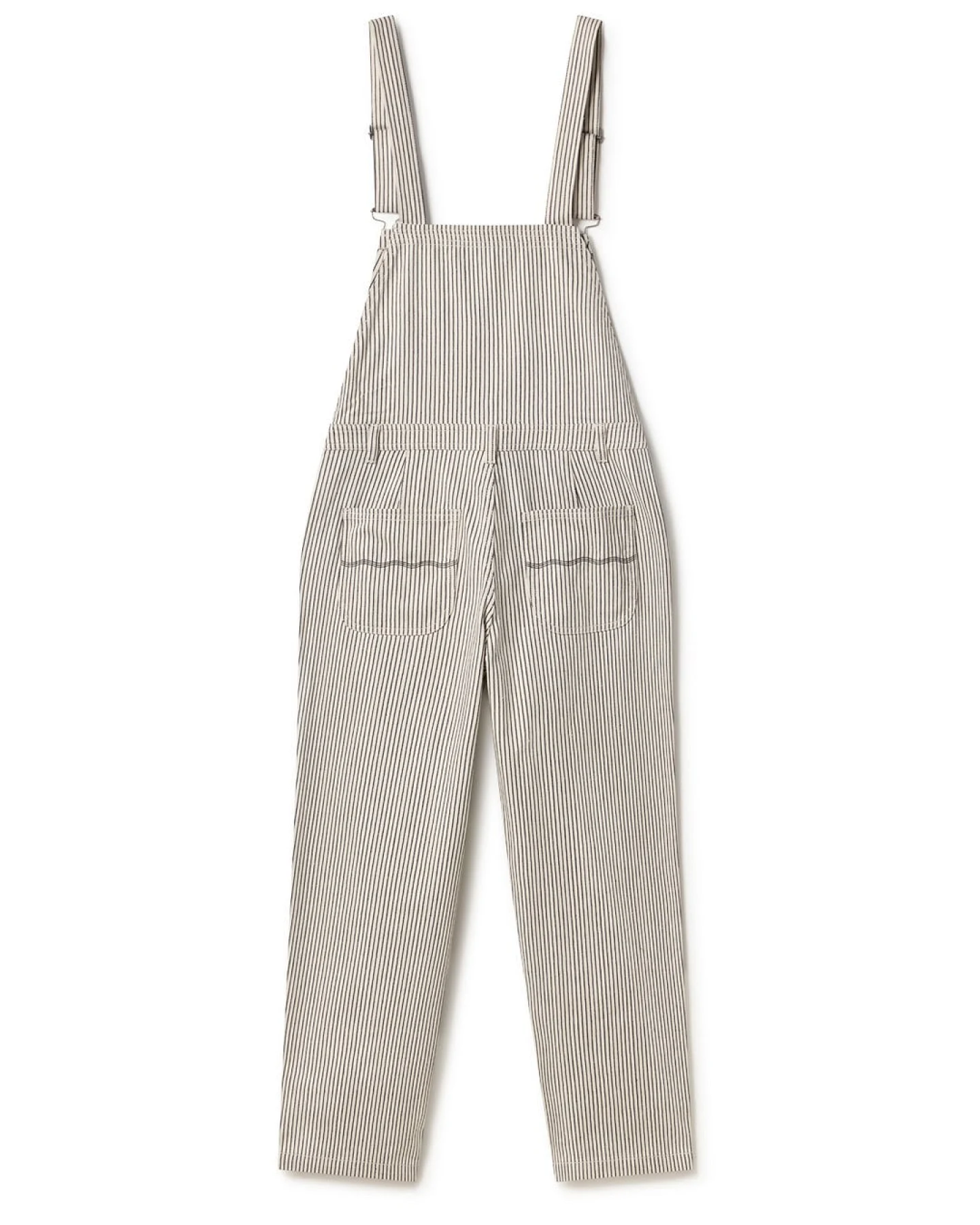 TWOTHIRDS Damen vegan Latzhose Gavdos Streifen – Ansicht 2