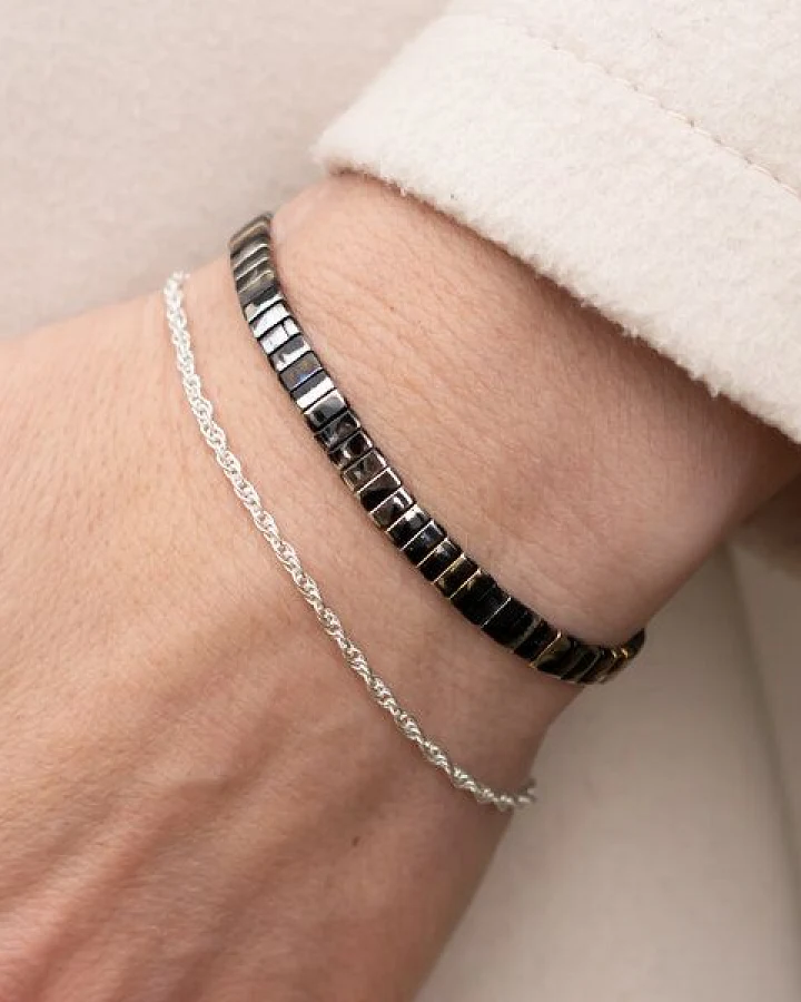 juni Silber Armband Set "Rogue"