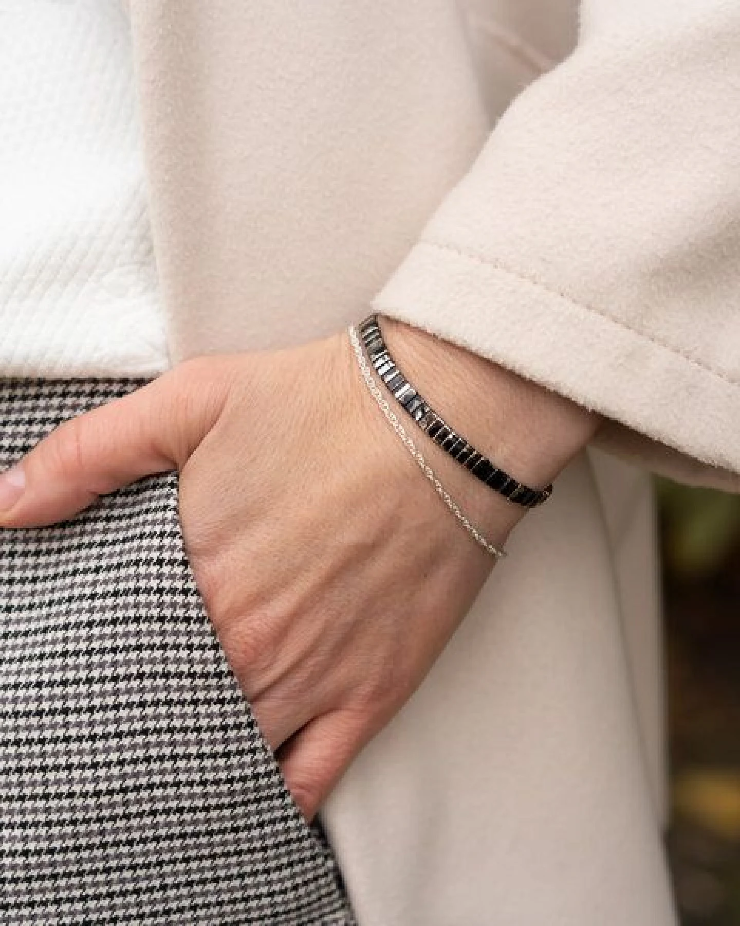 juni Silber Armband Set "Rogue" – Ansicht 2