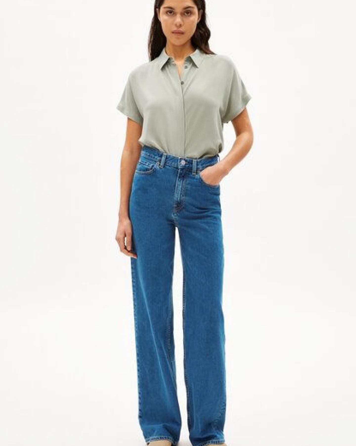 ARMEDANGELS LARISAANA Damen Bluse aus LENZING ECOVERO Viskose – Ansicht 4