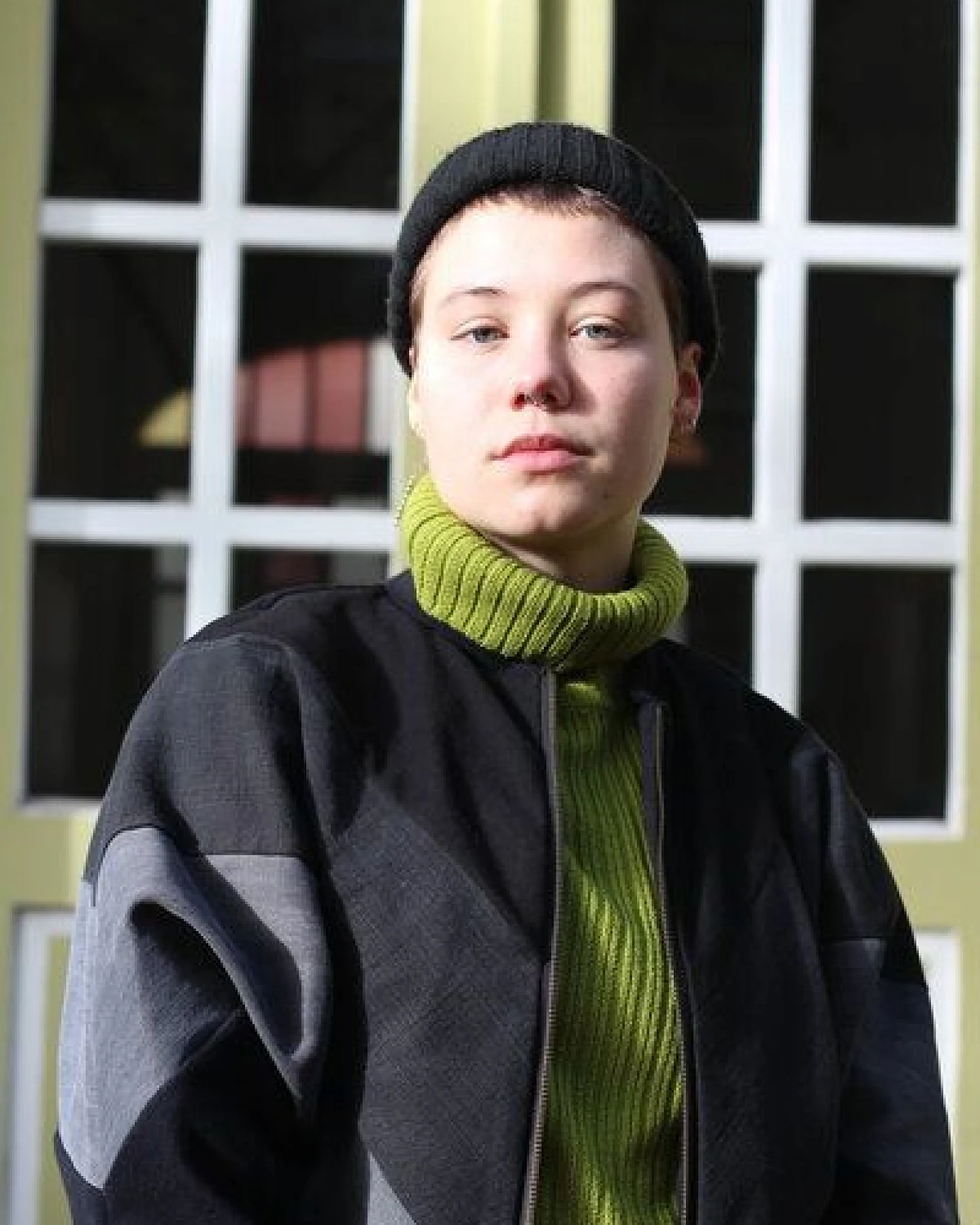 Bridge&Tunnel Blouson minimal black – Ansicht 2