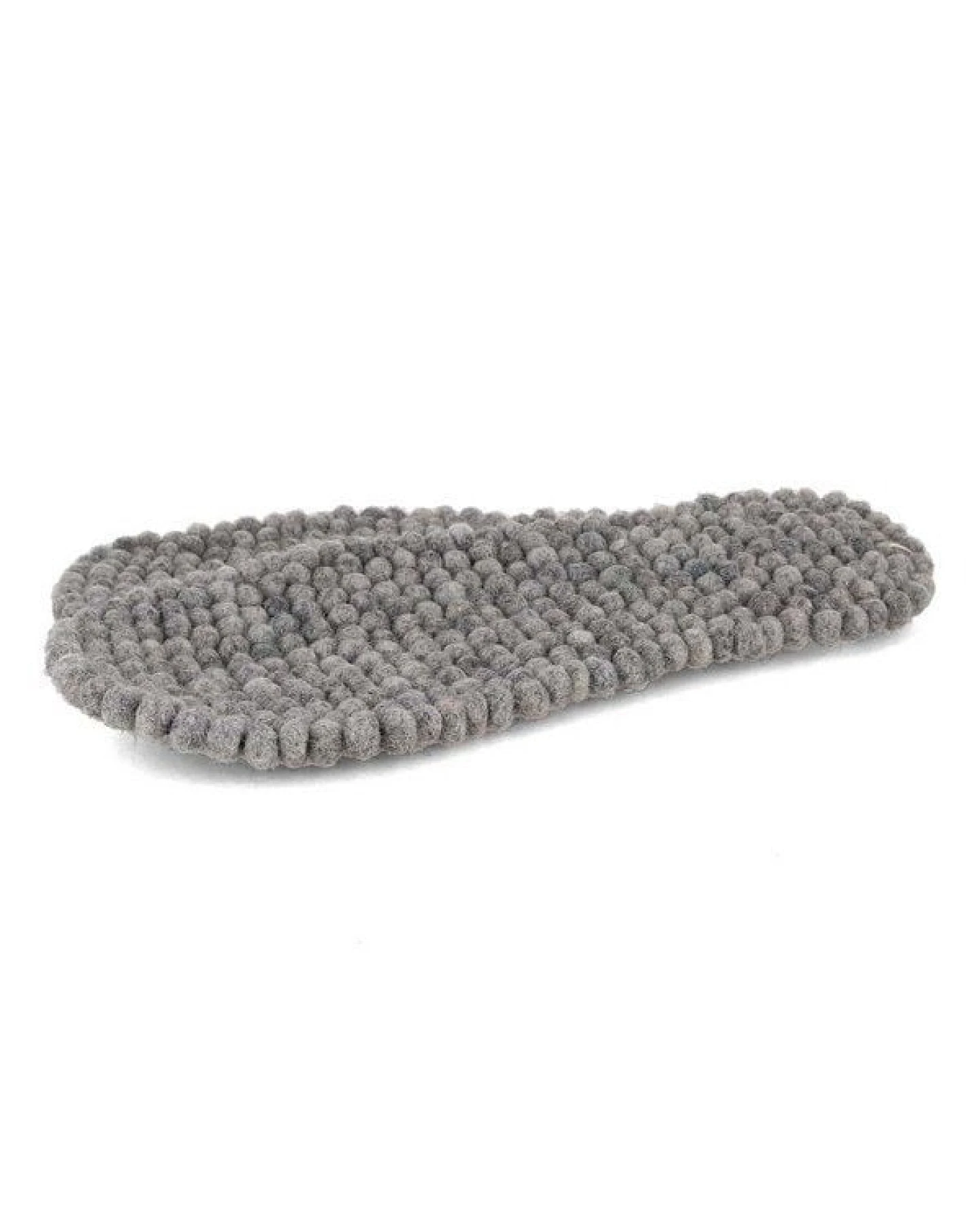 WoolFit Handgemachte Einlegesohlen aus Filzkugeln aus 100% Wolle - warm mit Massage Effekt – Ansicht 2