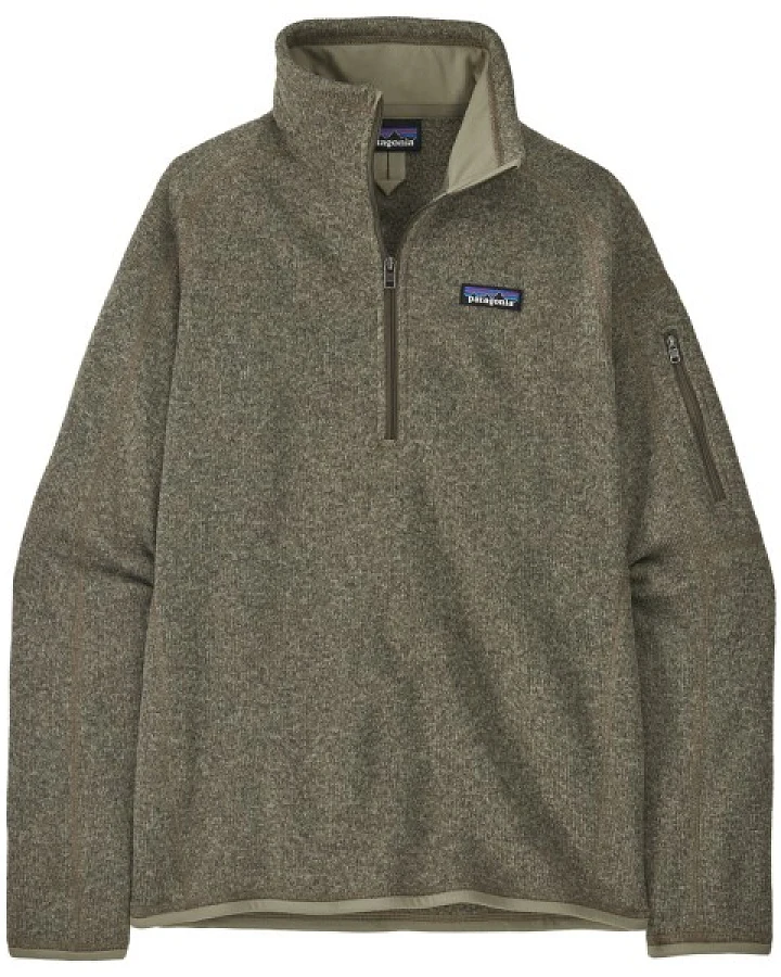 Patagonia - Women's Better Sweater 1/4 Zip - Fleecepullover Gr XXL oliv/grau