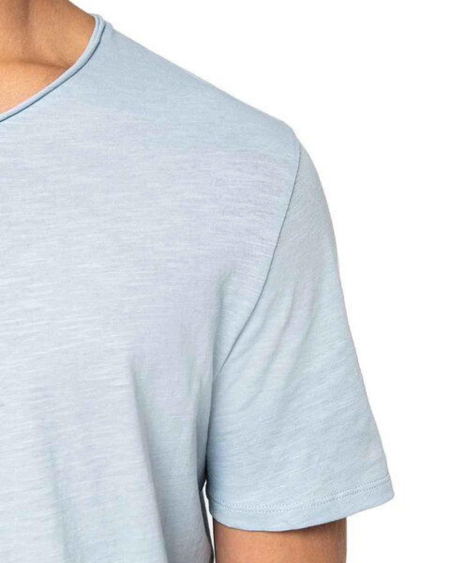 YTWOO Essentials Herren-Slub-T-Shirt aus biologischer Baumwolle – Ansicht 4