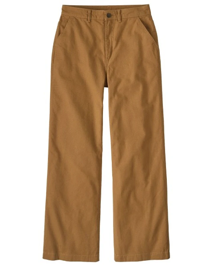 Patagonia - Women's Point Reyes Canvas Wide Leg Pants - Freizeithose Gr 46 braun