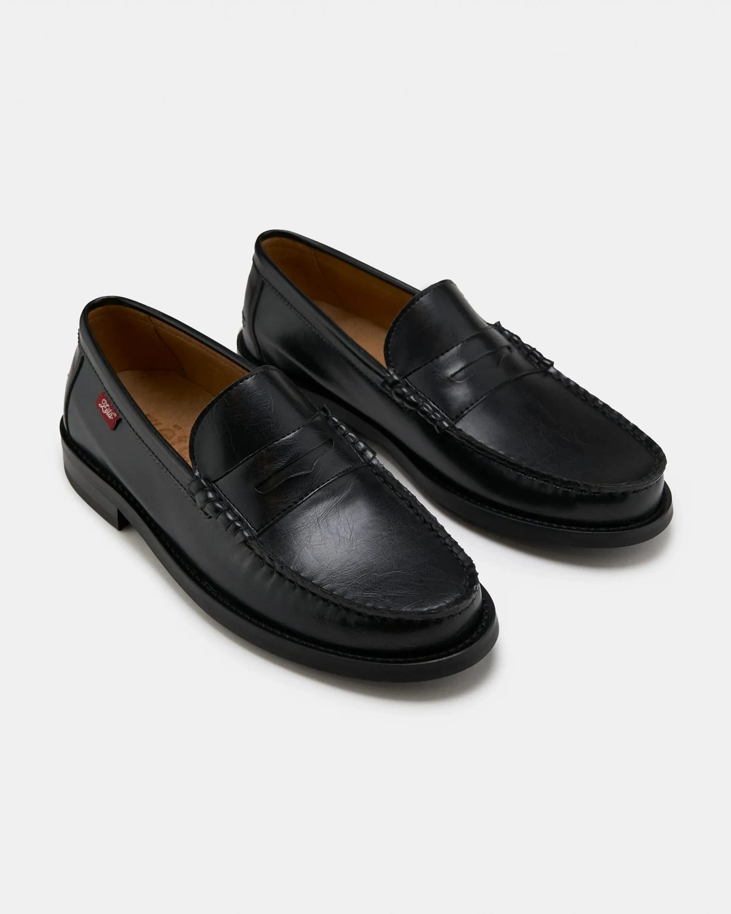 Zèta Herren vegan Loafers Unisex Braga Schwarz – Ansicht 2