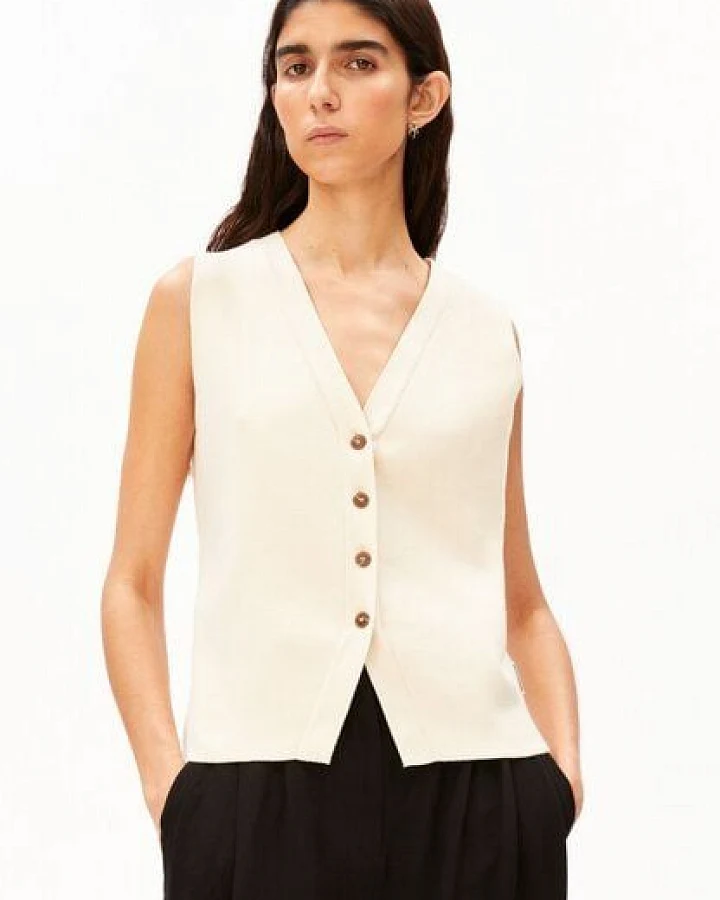 ARMEDANGELS COMPACT BUTTONED Damen Bio-Baumwoll-Mix