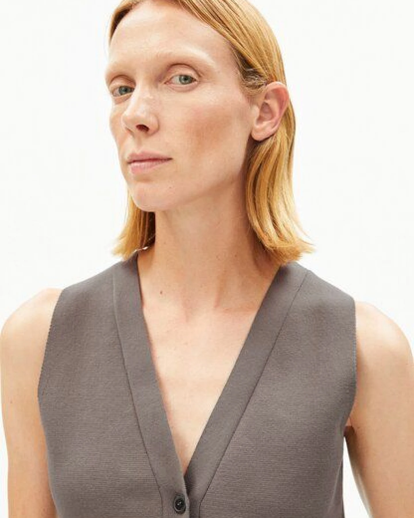 ARMEDANGELS COMPACT BUTTONED Damen Bio-Baumwoll-Mix – Ansicht 3