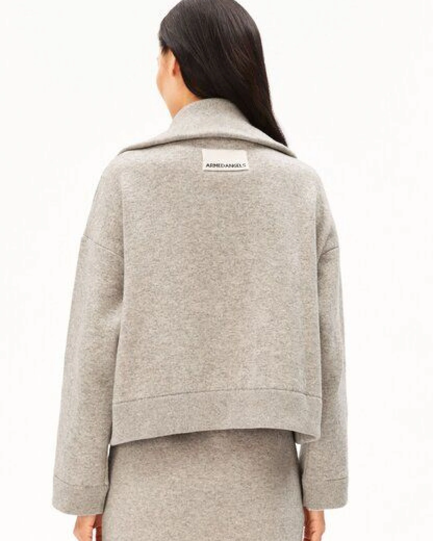 ARMEDANGELS OVERSIZED Damen Strickjacke aus Bio-Baumwoll-Mix – Ansicht 2