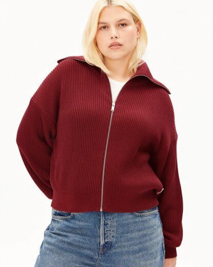 Produktseite: ARMEDANGELS VANISÉ RIB Damen Strickpullover aus 100% Bio-Baumwolle