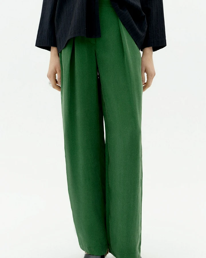 Thinking MU Damen vegan Hose Cirila Grün