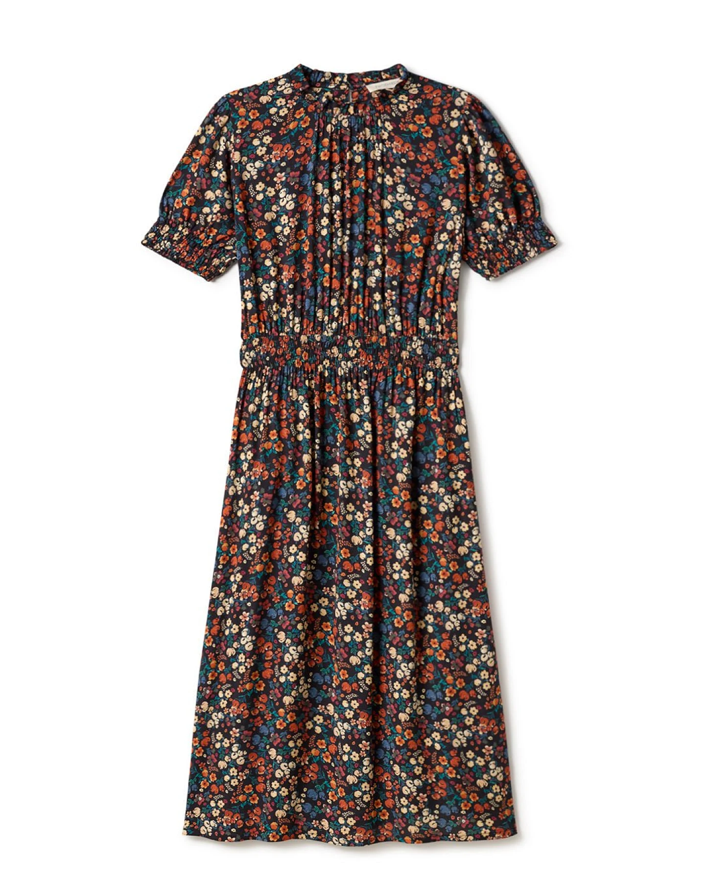 TWOTHIRDS Damen vegan Kleid Grassholm Wild Forest Print – Ansicht 2