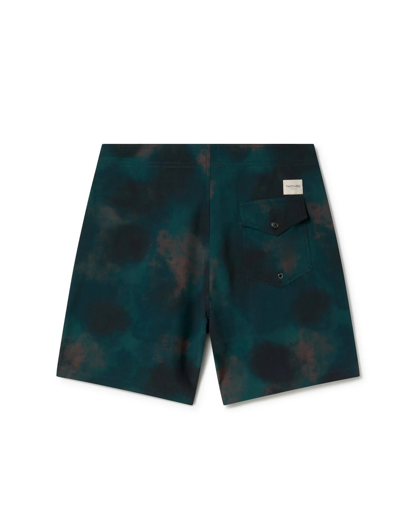 TWOTHIRDS Herren vegan Shorts Kempe Grün – Ansicht 2