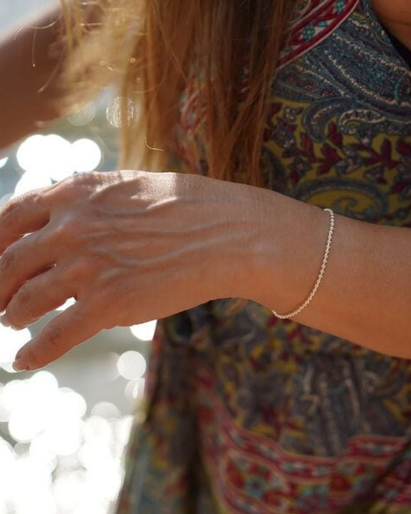 juni Perlenarmband Sandstrand - optional als Set - hergestellt in Deutschland – Ansicht 4