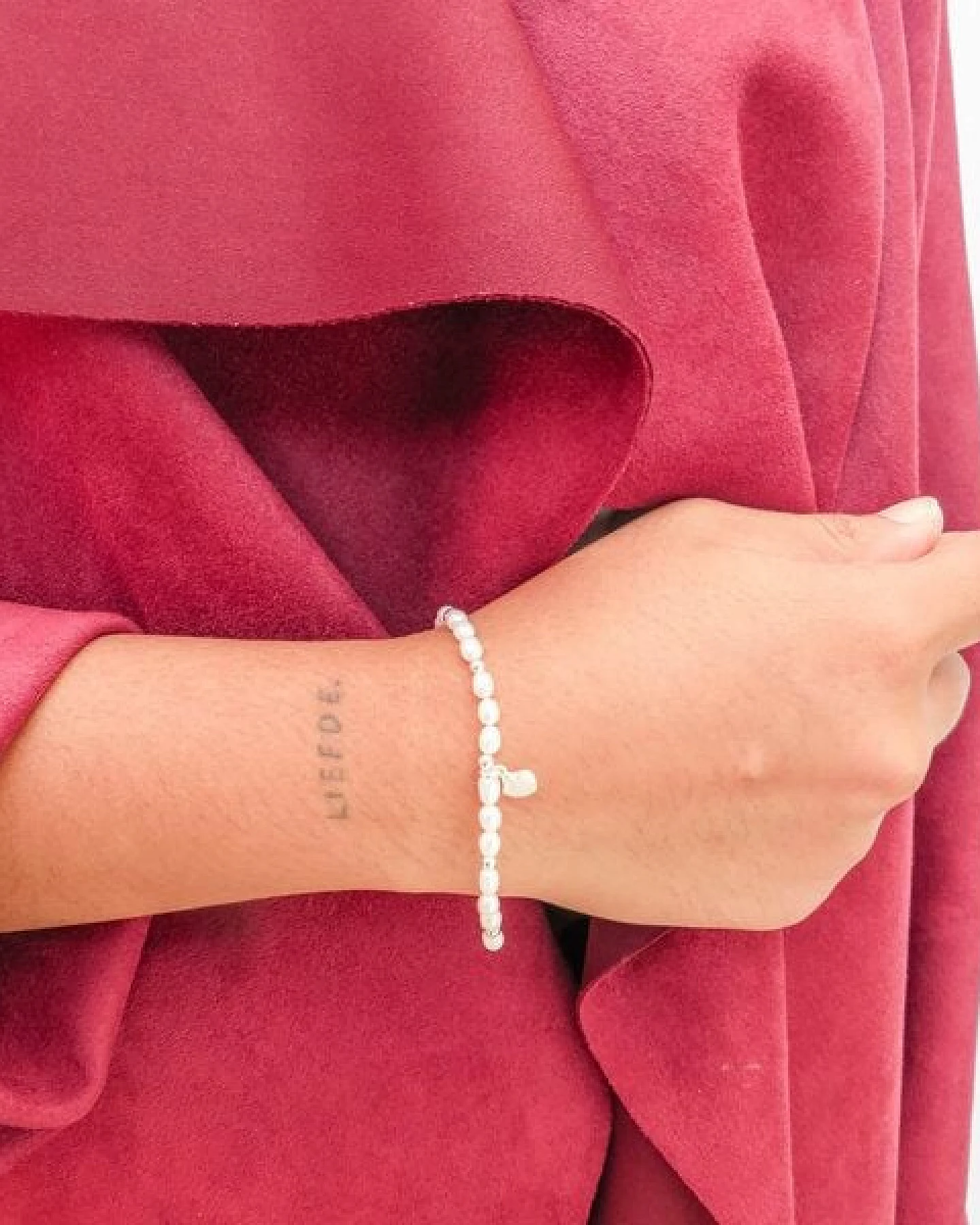 pakilia Perlen Armkette Fair-Trade und handmade – Ansicht 3