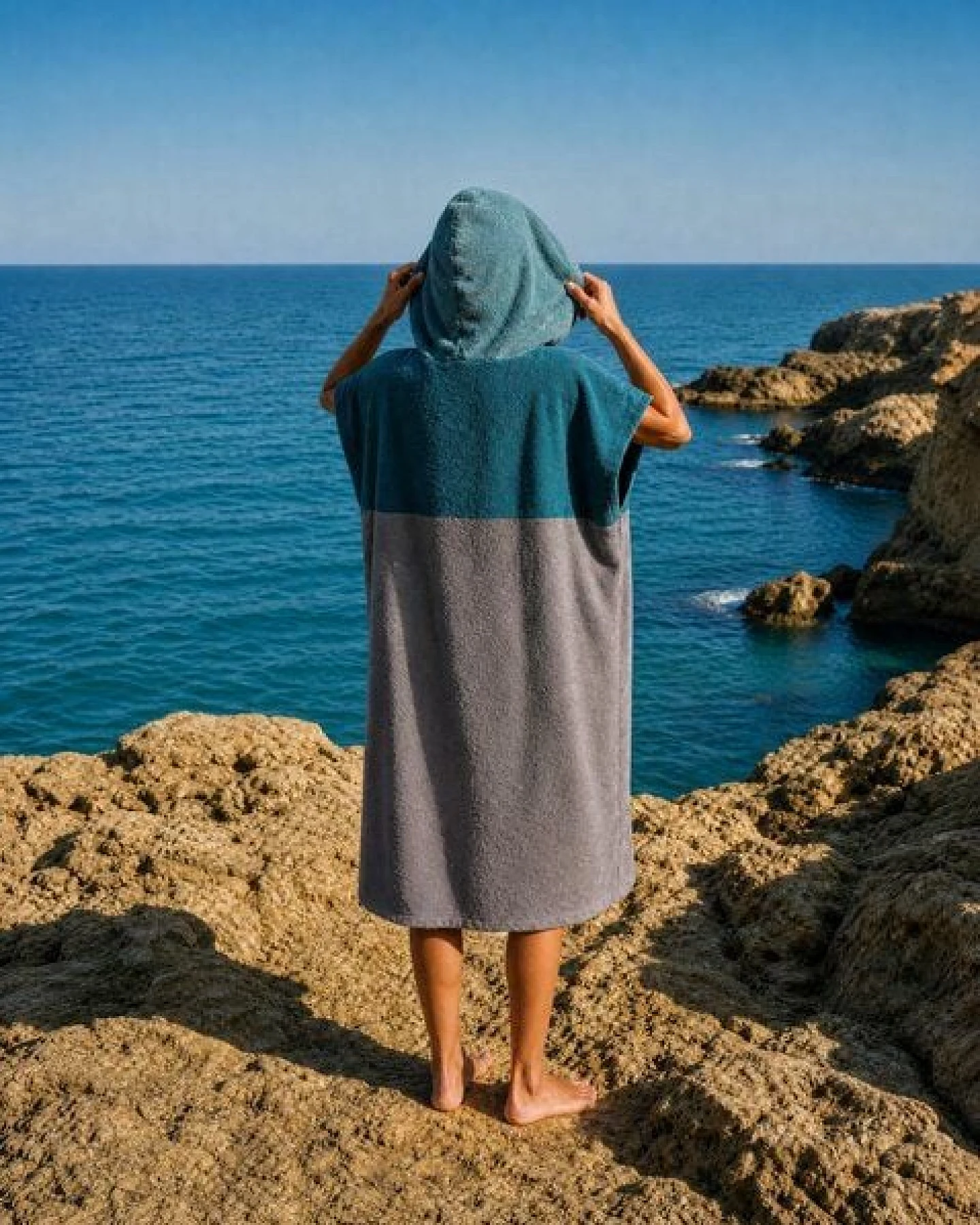 Zeachild Surfponcho Leilani Unisex Bio-Frotte – Ansicht 3