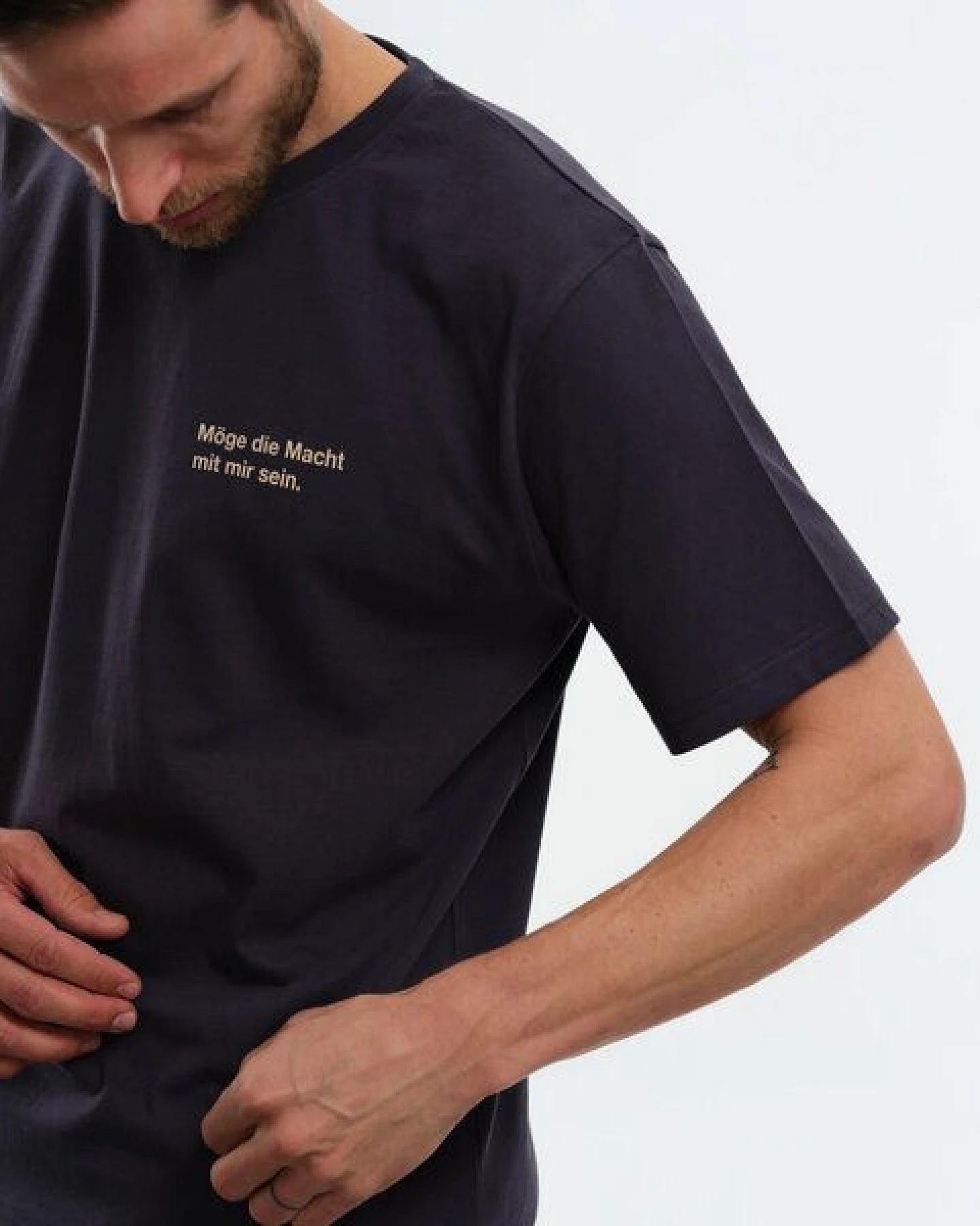 GARY MASH Shirt Möge die Macht mit mir sein. aus Biobaumwolle – Ansicht 4