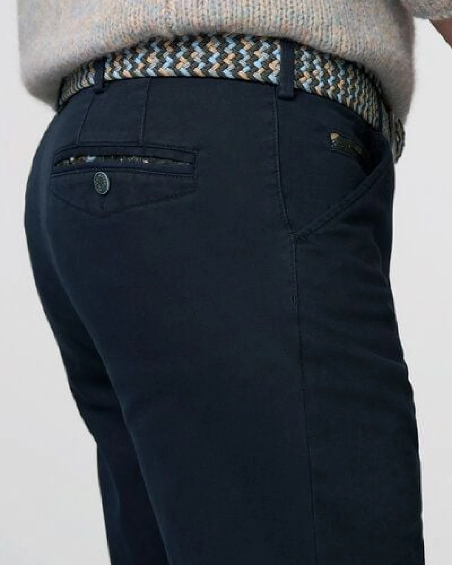MEYER Mikrostruktur Baumwoll Chino – Ansicht 4
