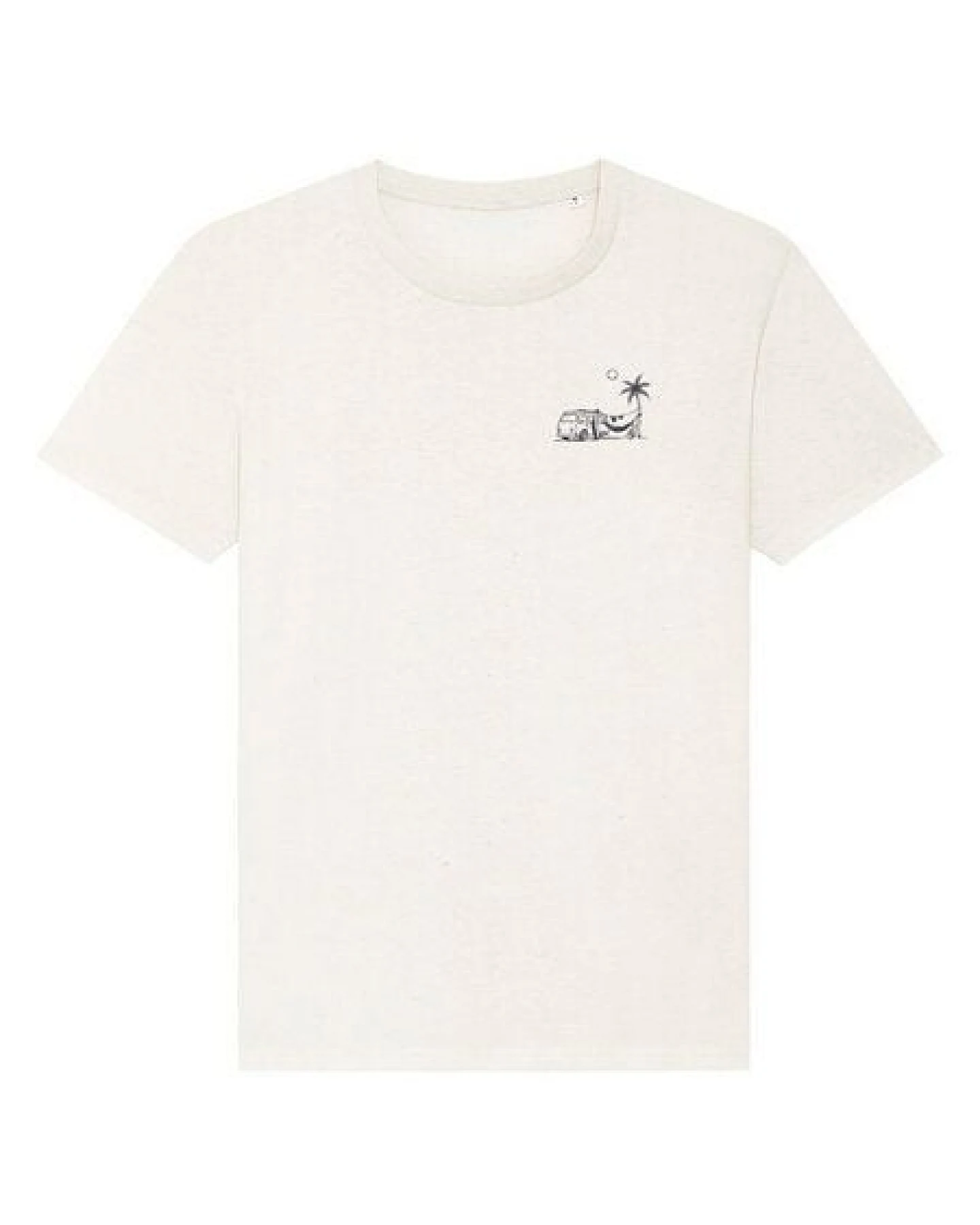 Kultgut Klassik-Shirt - Recycelte Biobaumwolle naturbelassen/ Bonita Life – Ansicht 4