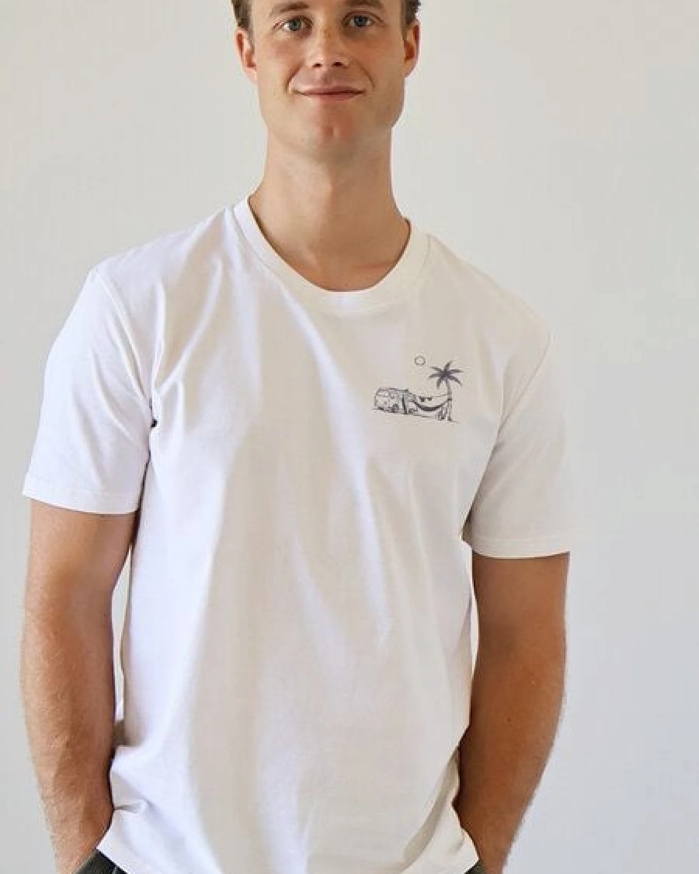 Kultgut Klassik-Shirt - Recycelte Biobaumwolle naturbelassen/ Bonita Life – Ansicht 3