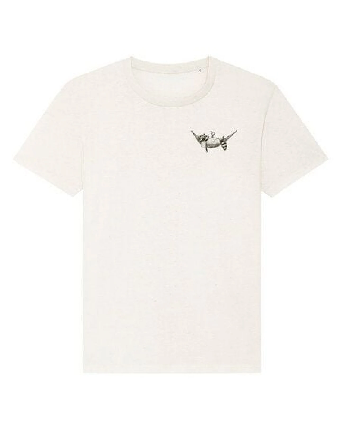 Kultgut Klassik-Shirt - Recycelte Biobaumwolle naturbelassen/ Chill Ragoon – Ansicht 2