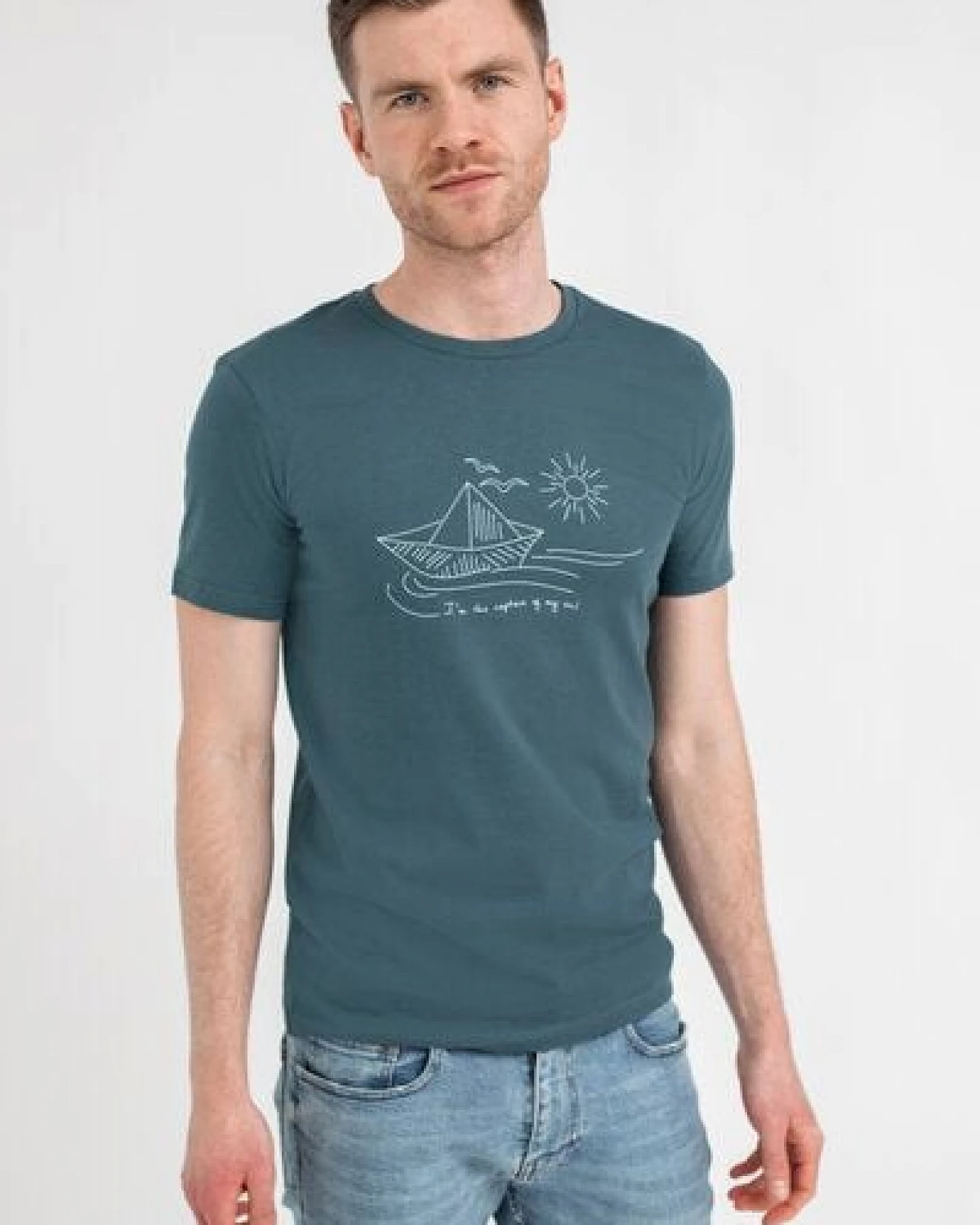 Brandless Basic Bio T-Shirt (men) Nr.3 GOTS Sailor – Ansicht 3