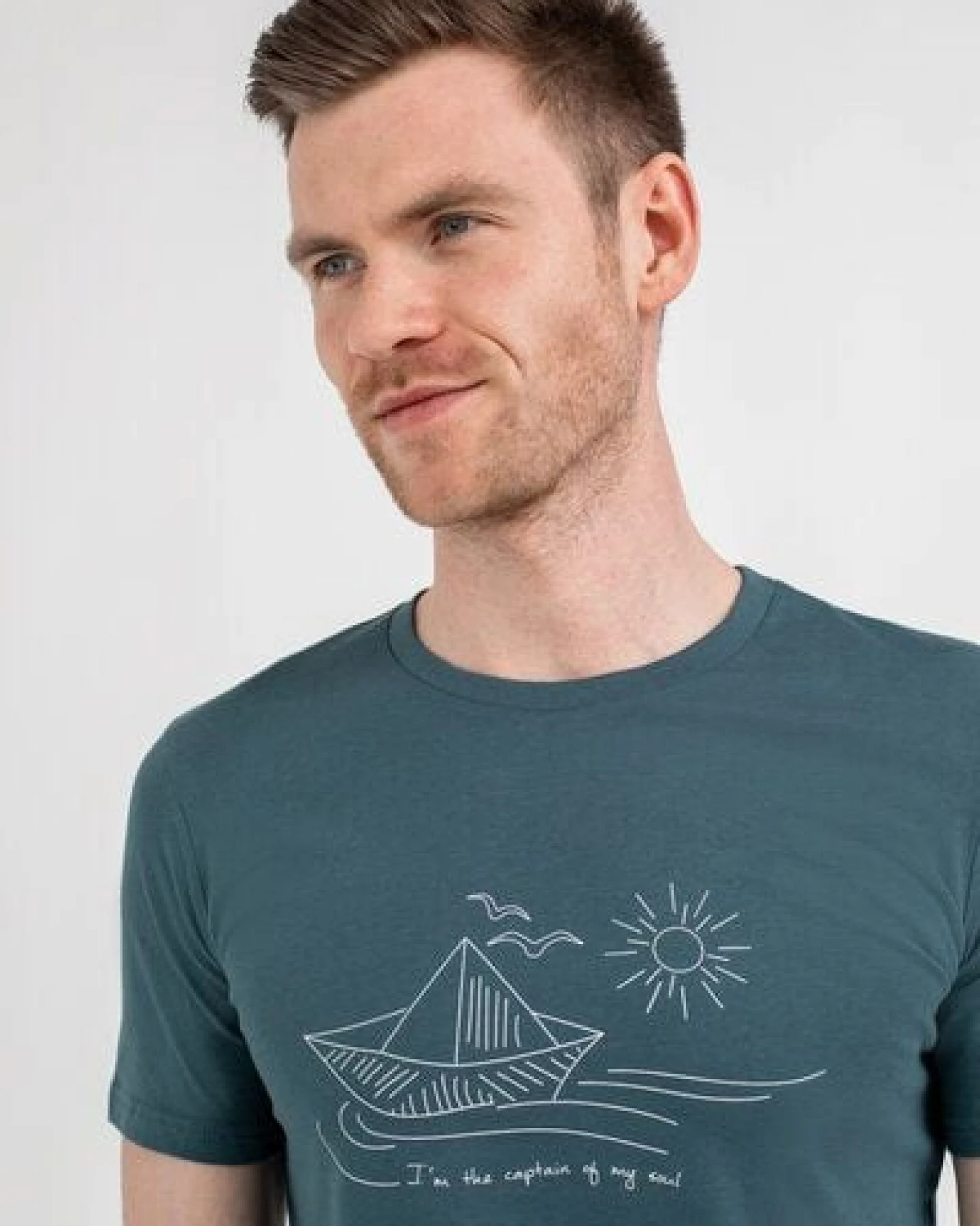 Brandless Basic Bio T-Shirt (men) Nr.3 GOTS Sailor – Ansicht 4