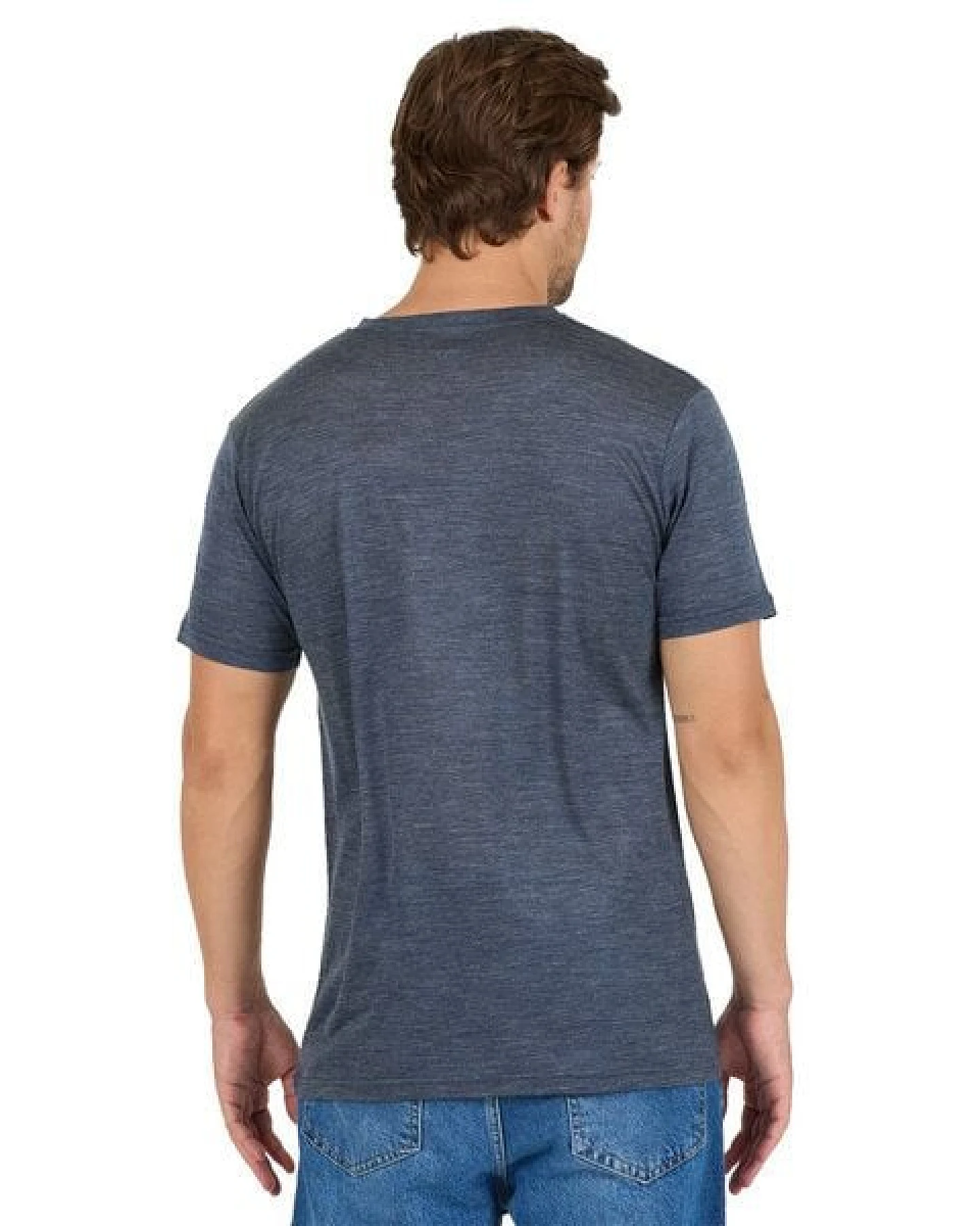 Woolona Lyocell & Merinowolle T-Shirt - TERRA 50/50 – Ansicht 3