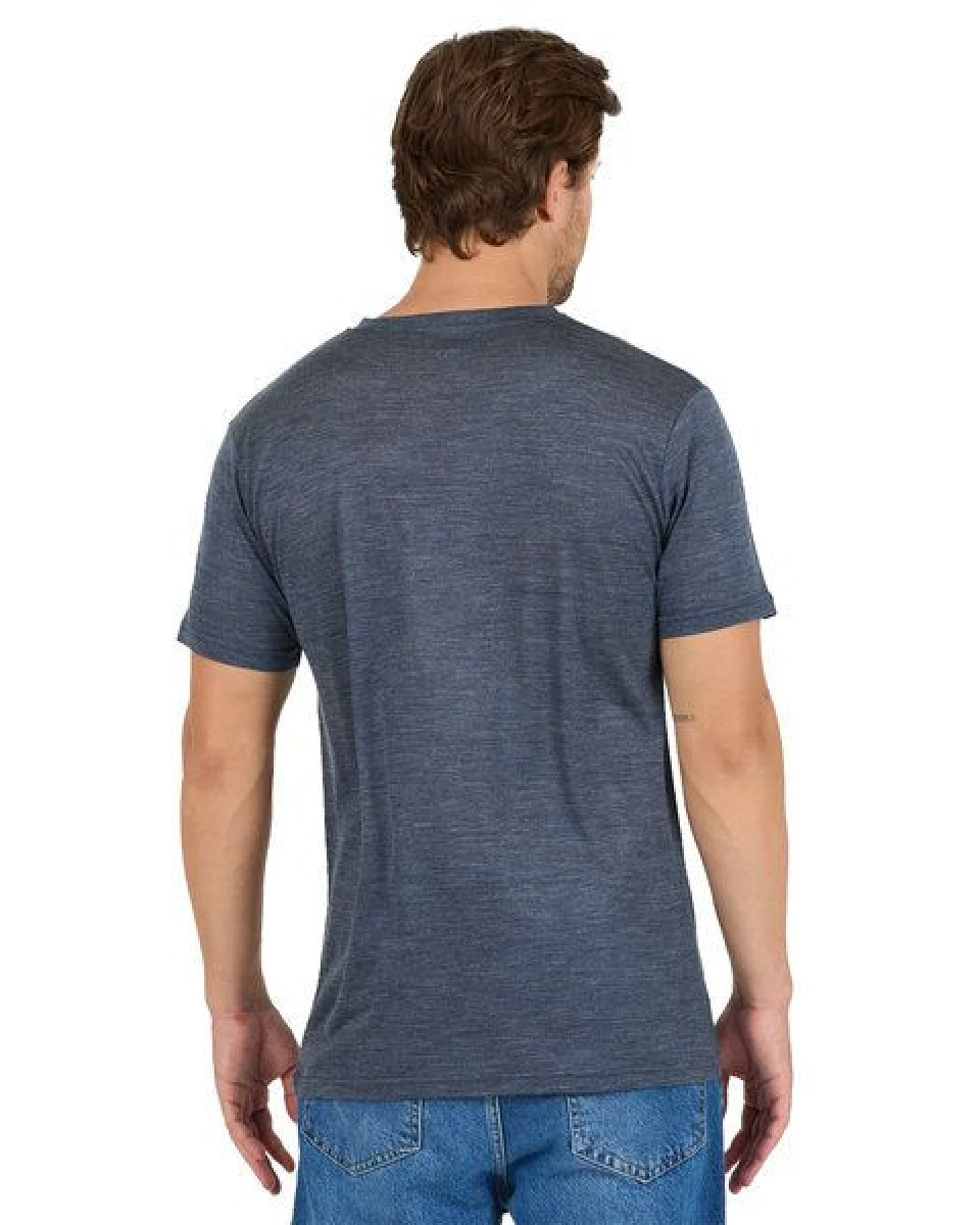 Woolona Lyocell & Merinowolle T-Shirt - TERRA 50/50 – Ansicht 3
