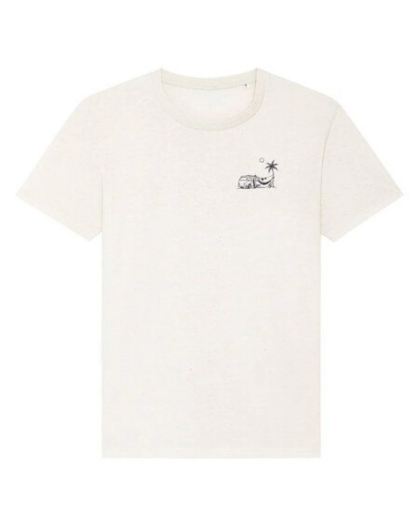 Kultgut Klassik-Shirt - Recycelte Biobaumwolle naturbelassen/ Bonita Life – Ansicht 4