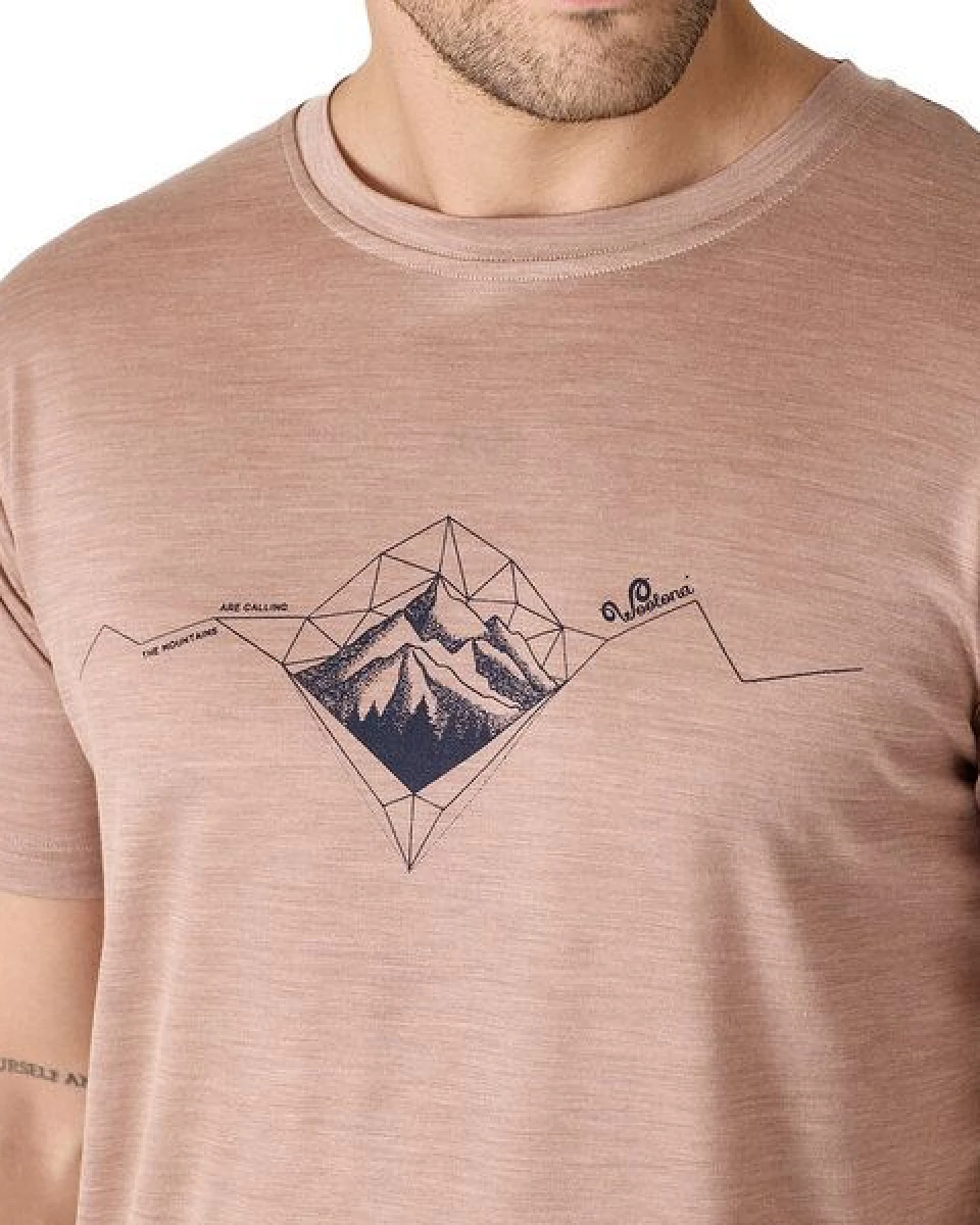Woolona Lyocell & Merinowolle T-Shirt - TERRA 50/50 – Ansicht 3