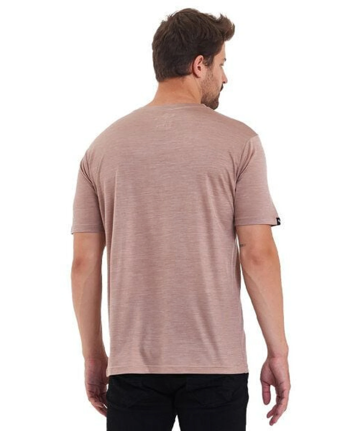 Woolona Lyocell & Merinowolle T-Shirt - TERRA 50/50 – Ansicht 3