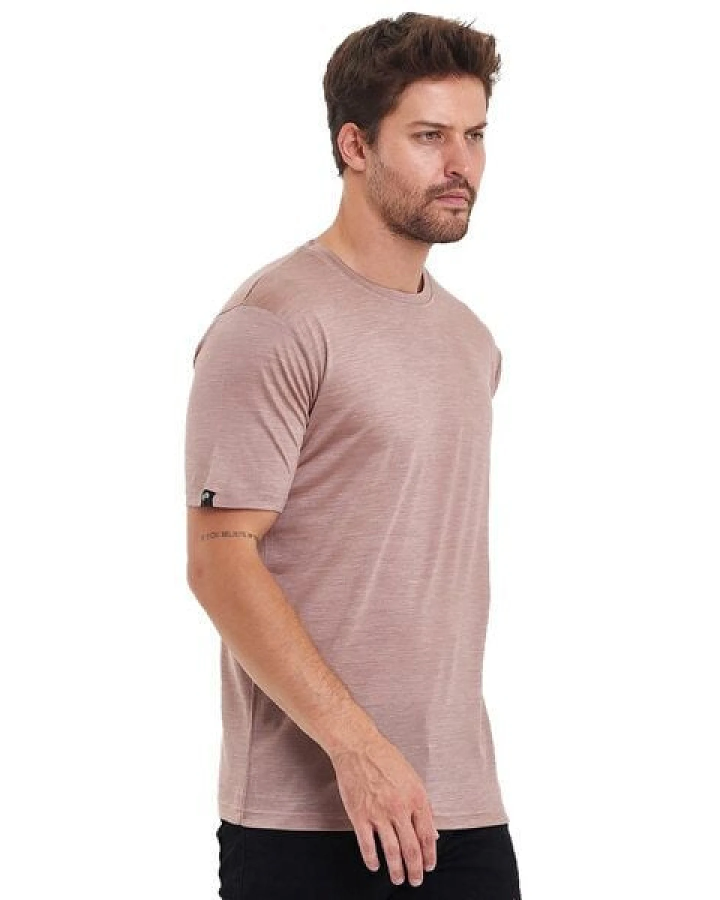 Woolona Lyocell & Merinowolle T-Shirt - TERRA 50/50 – Ansicht 4